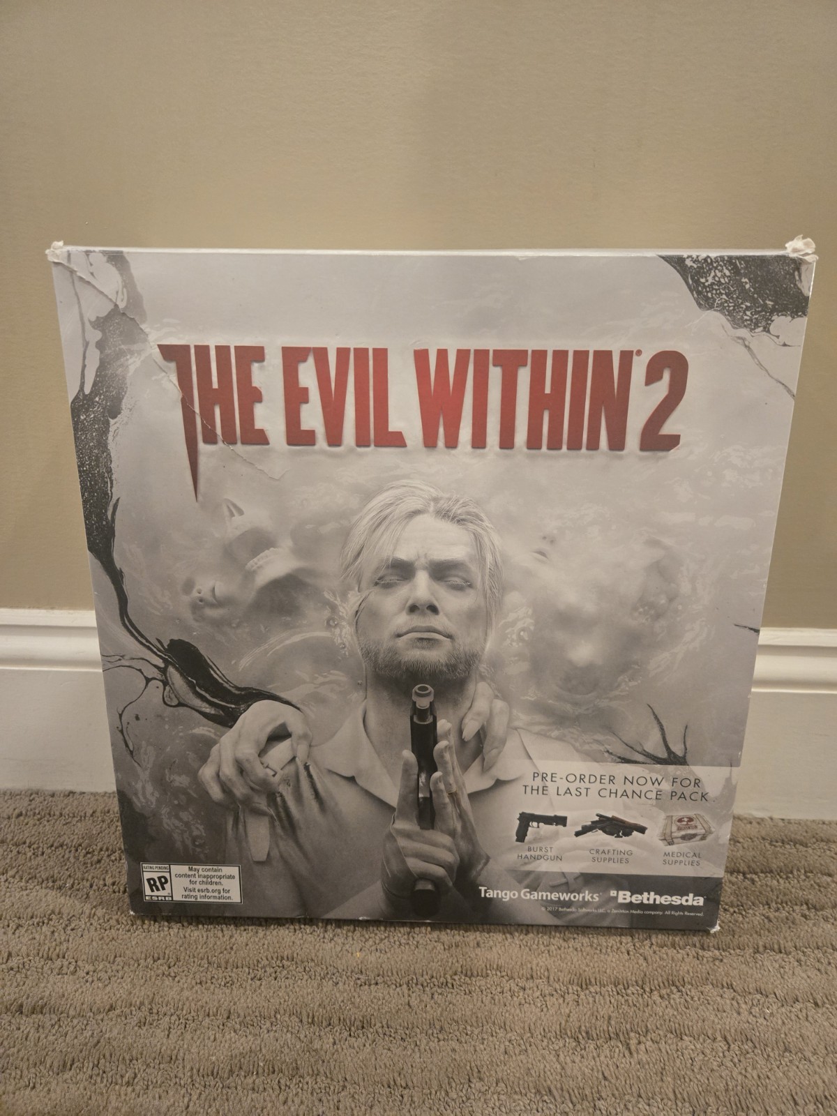 RARE The Evil Within 2 Promo Display Box With Standees