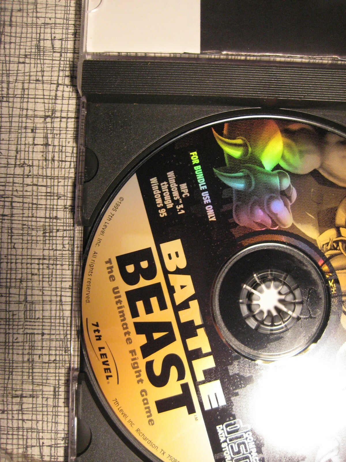 Battle Beast The Ultimate Fight Game IBM CDROM Win 95 – ‘app game’ style in 1995