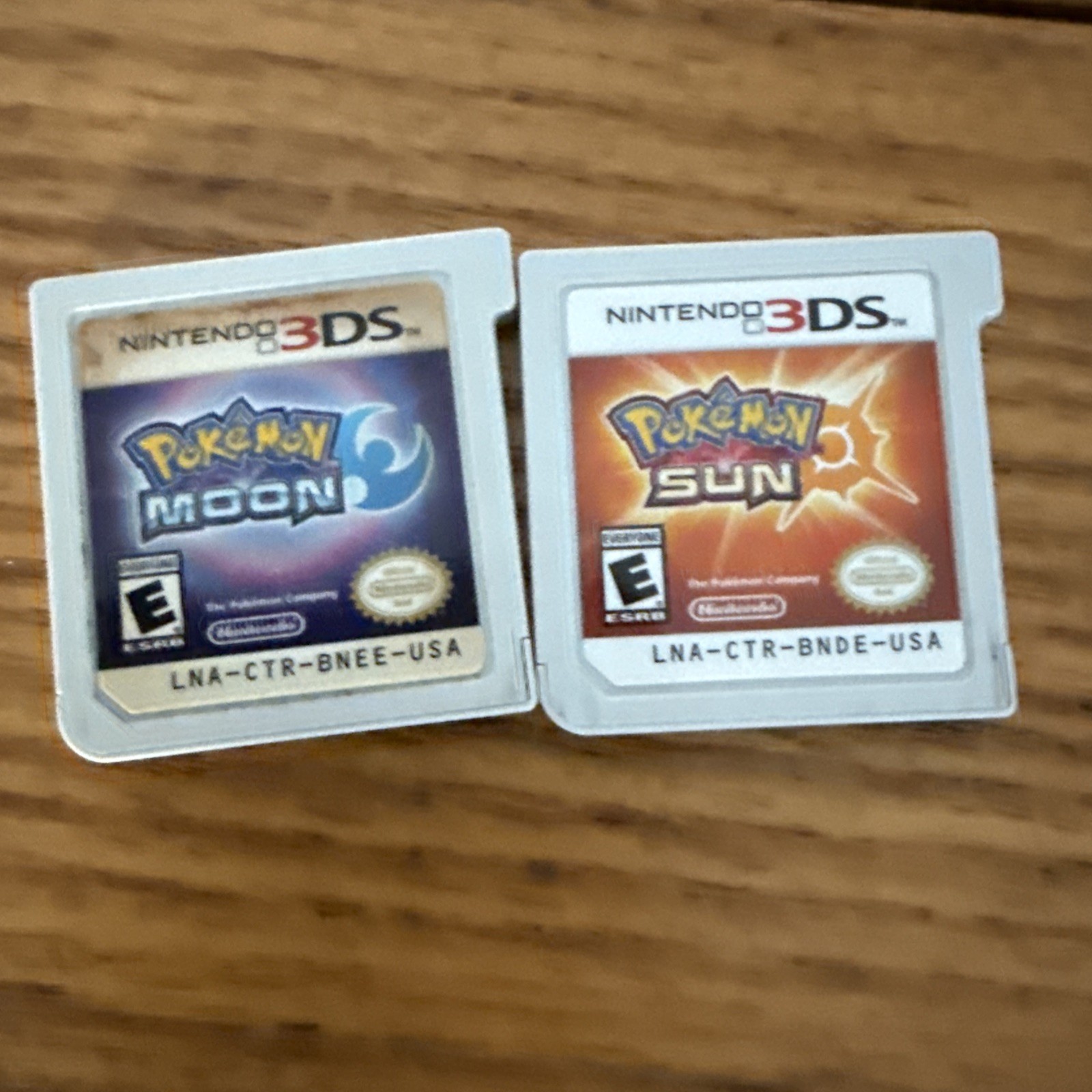 Pokemon Sun and Moon Nintendo 3DS 2016 Authentic Tested Moon Is Dirty But Works