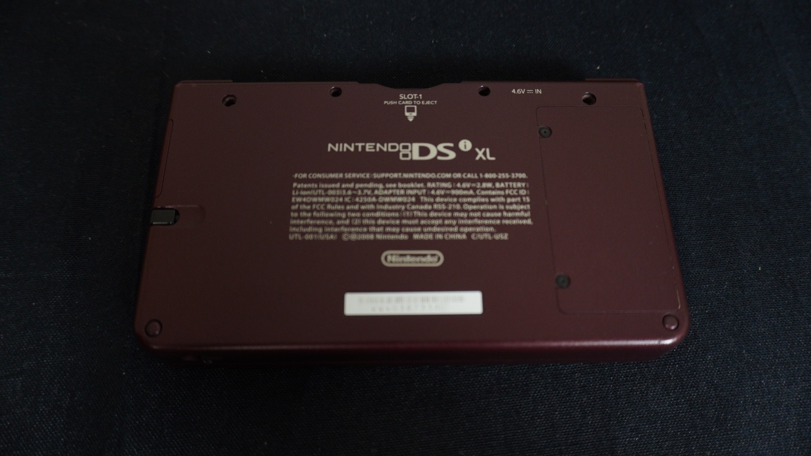 Nintendo DSi XL Launch Edition 256MB Handheld System – Burgundy