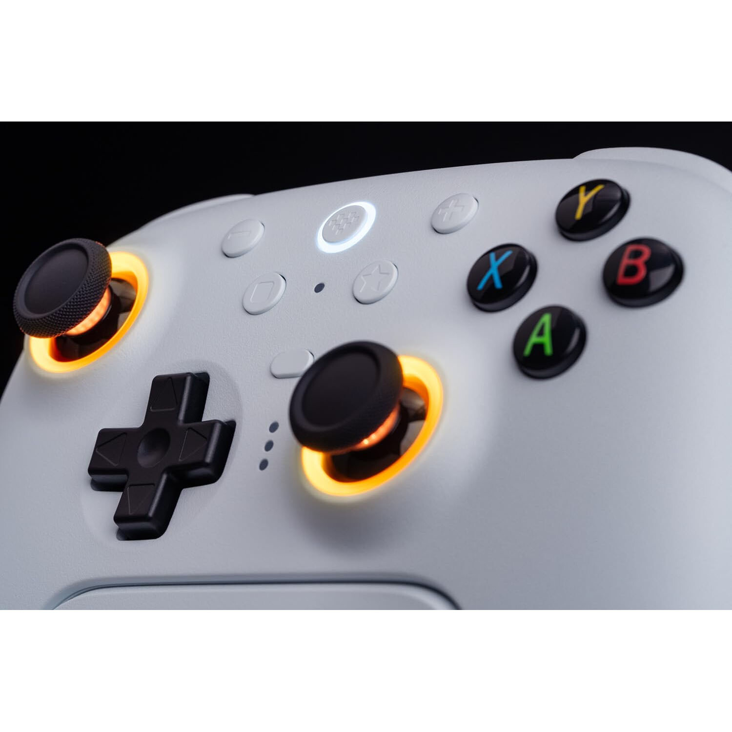 8BitDo Ultimate 2 Bluetooth Controller with Hall Effects + Charging Dock – White
