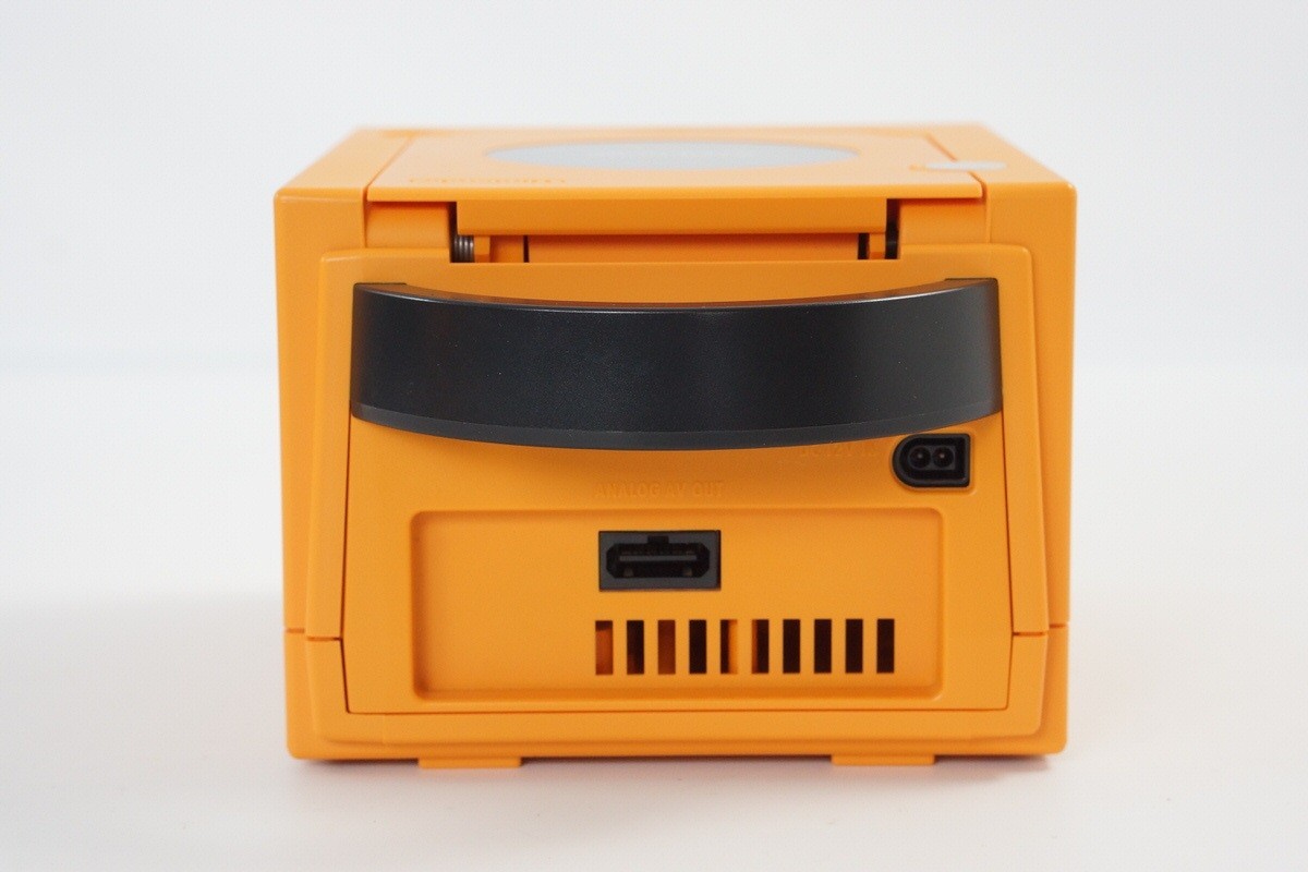 Gamecube Orange Console Boxed DOL-101JP For Japan Game Tested System DJH0069536