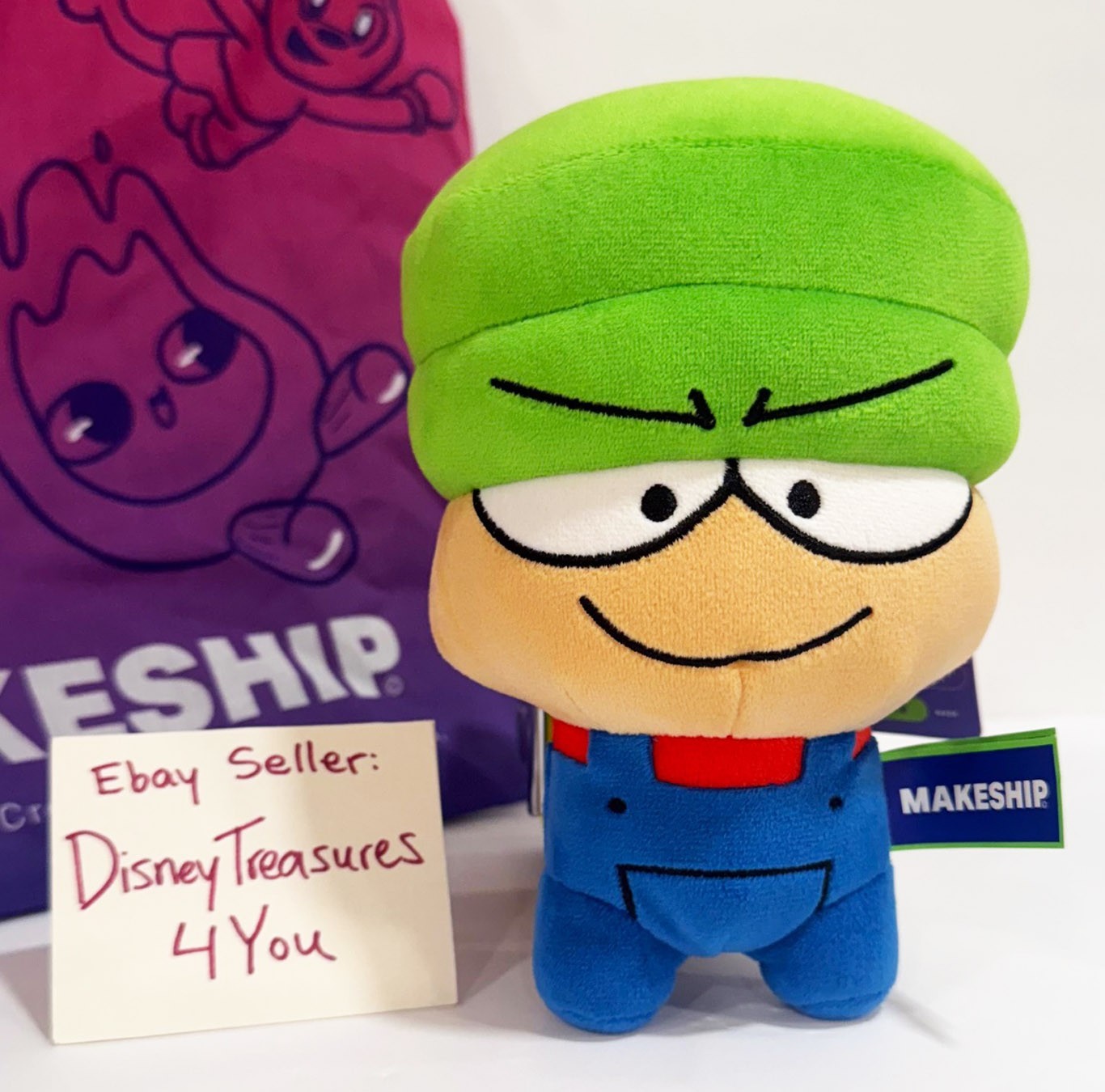 Official Makeship Vs Dave & Mr. Bambi Plushie Friday Night Funkin Game Plush NEW