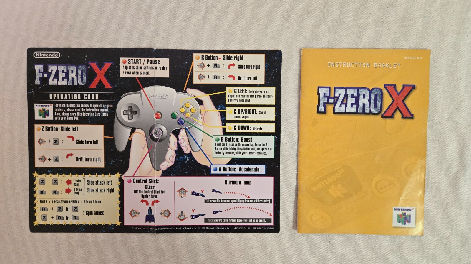 Nintendo 64 Manual Lot – You Pick – ~READ DESCRIPTION~