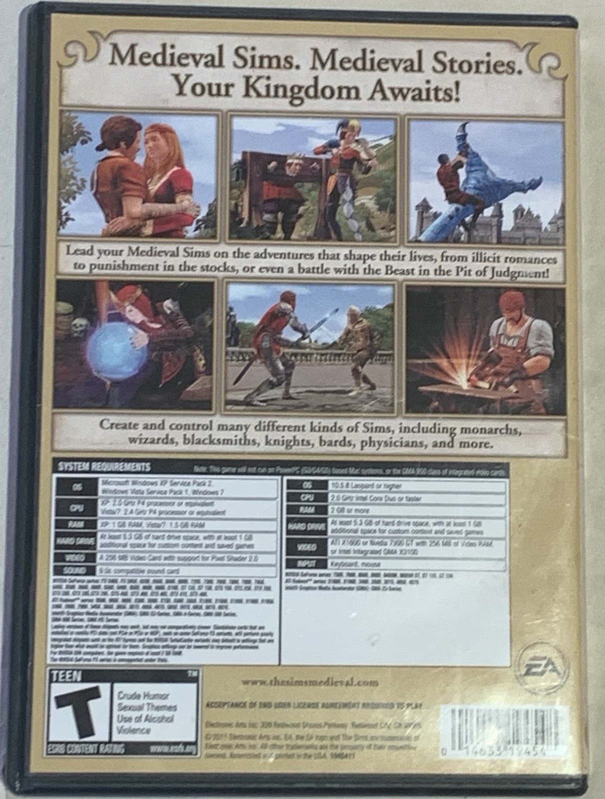 Sims Medieval EA Games