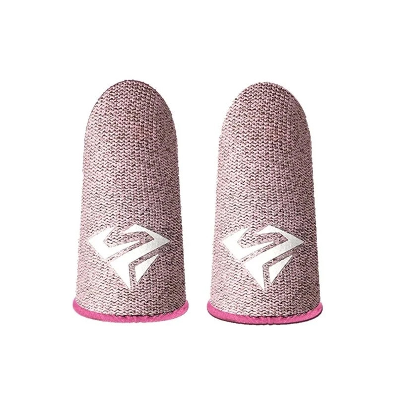 2Pcs Gaming Finger Sleeves Anti-Sweat Thumb Cover for Mobile Games High quality.