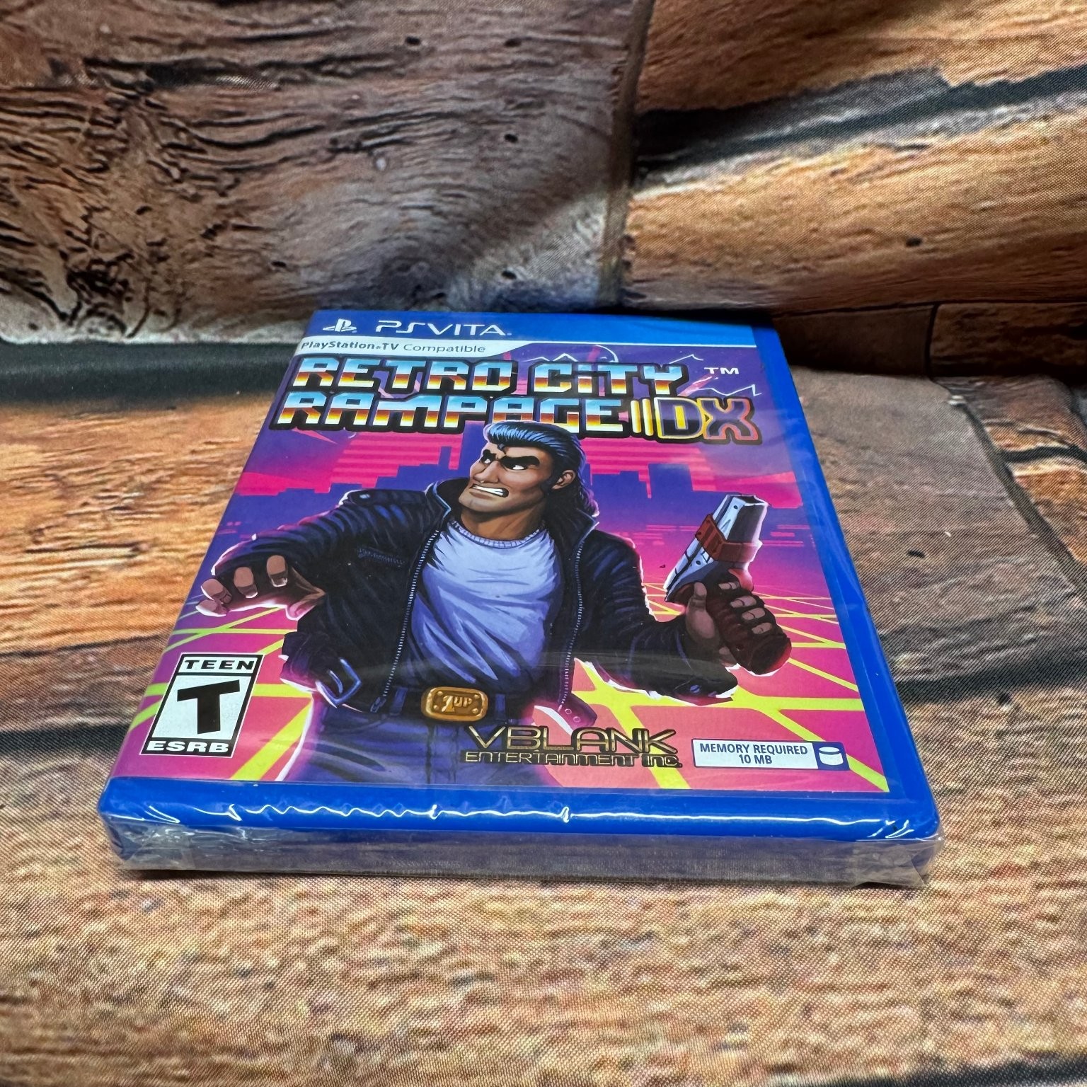 Retro City Rampage DX PS Vita Video Game Open World Action Pixel Art