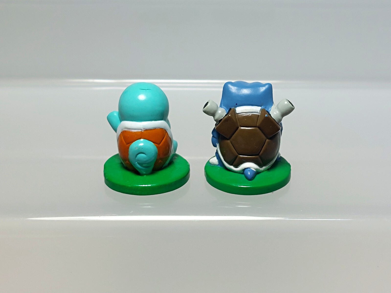 Squirtle #5 Blastoise #6 Pokemon Minicot Figure Banpresto 2004 R03 0.8in