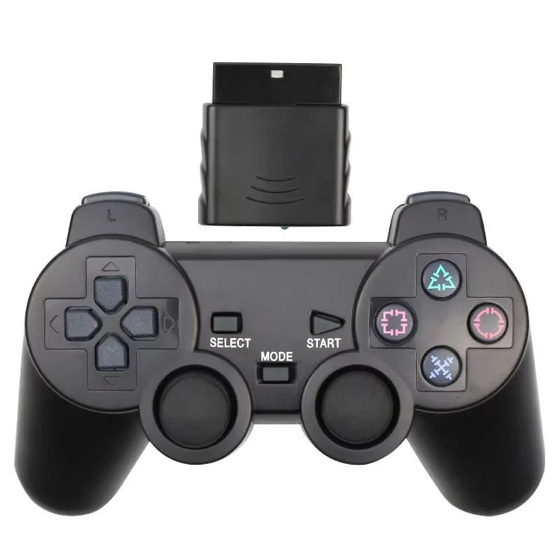 Wireless PS2 PS1 Gamepad Controller Dual Vibration USB PC Compatible Joystick