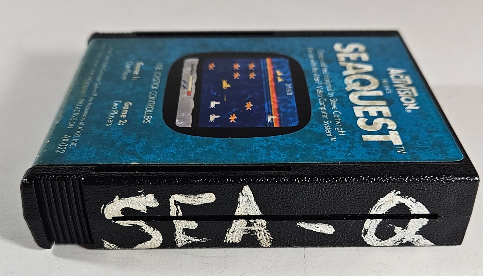 Atari 2600 Seaquest with Manual – 1983 Activision – Tested and Works