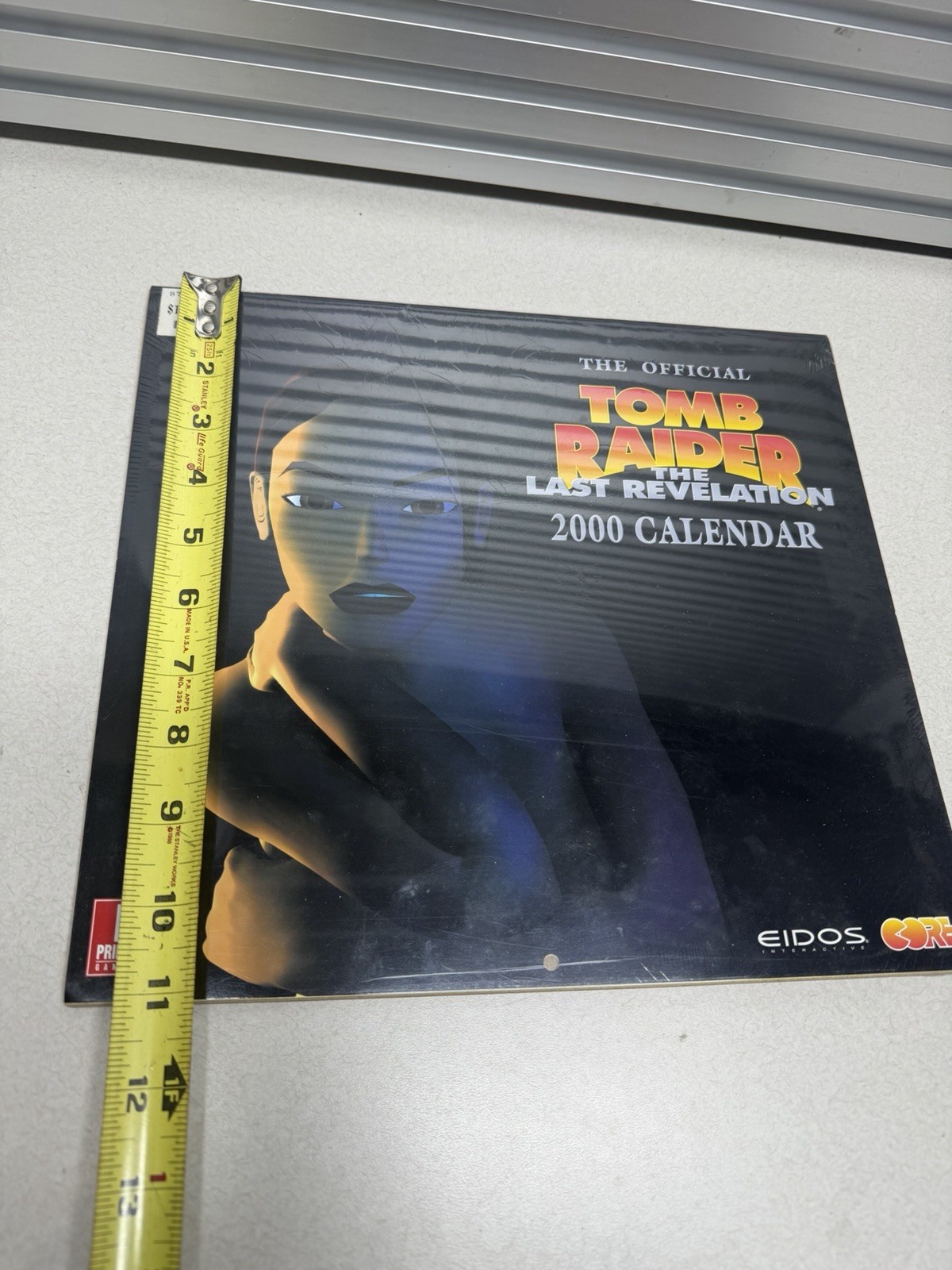 NEW SEALED Prima The Official – TOMB RAIDER THE LAST REVELATION – 2000 Calendar