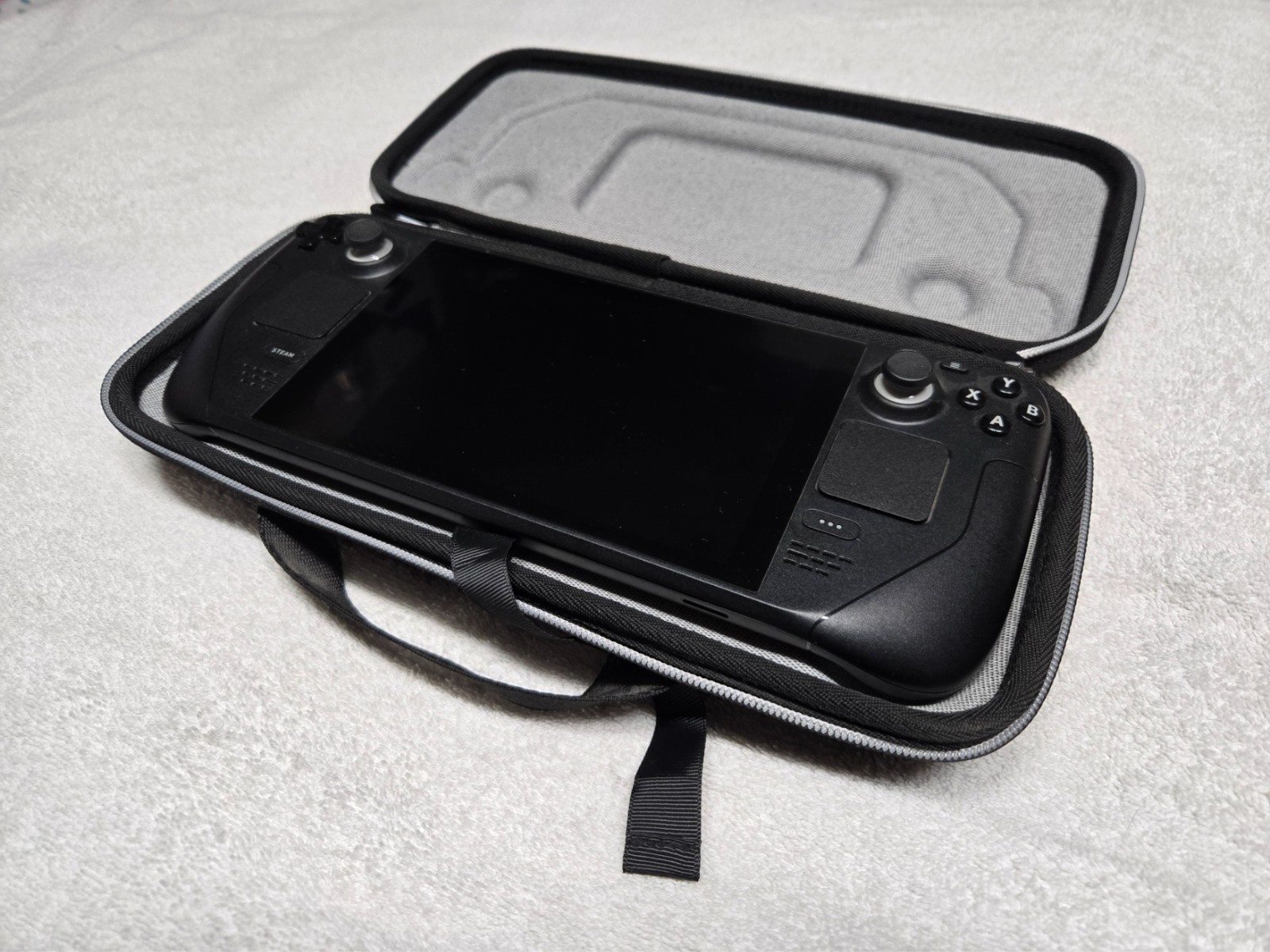 Valve Steam Deck 512GB Handheld Gaming Console – Case included, no charger
