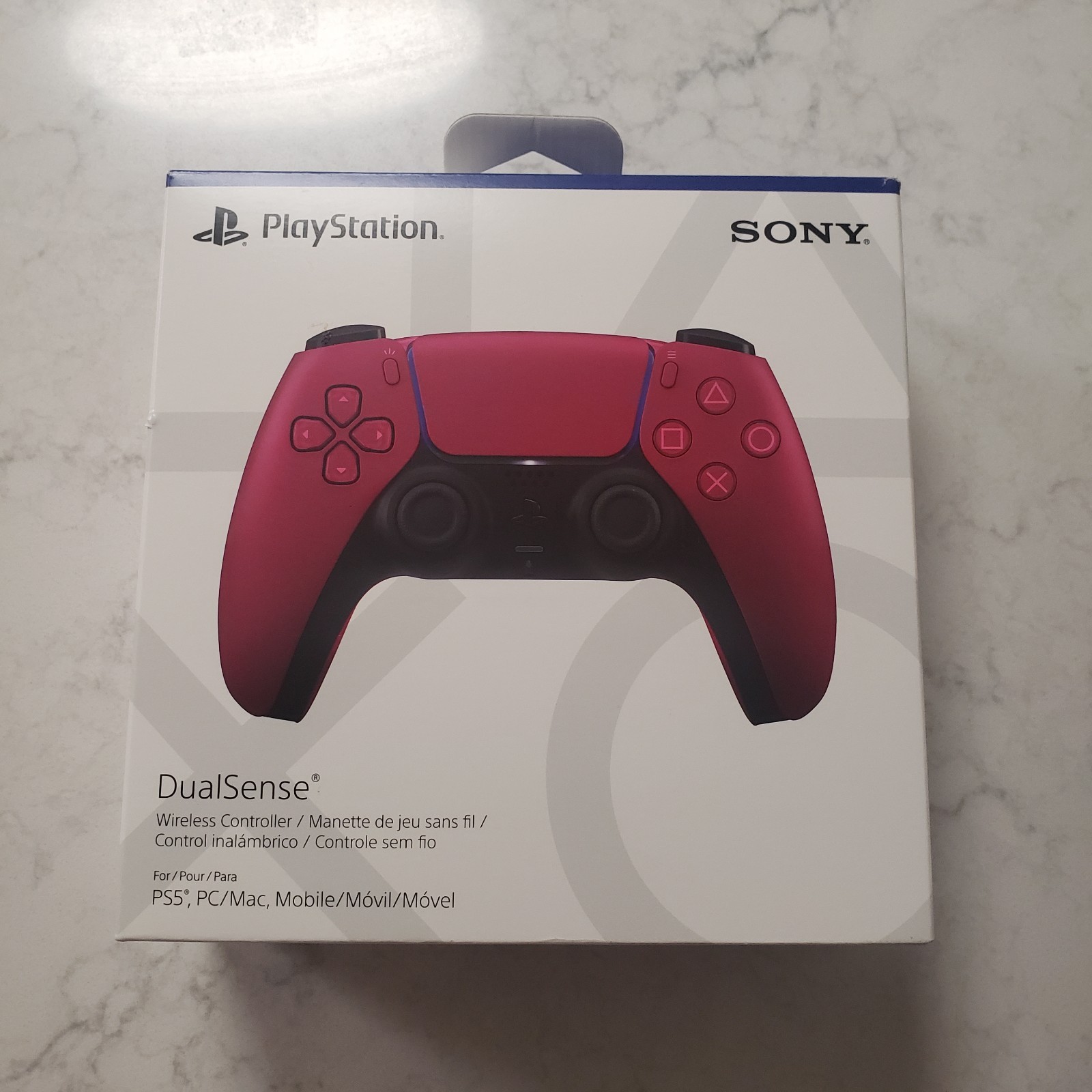 Sony PlayStation DualSense Wireless Controller – Cosmic Red