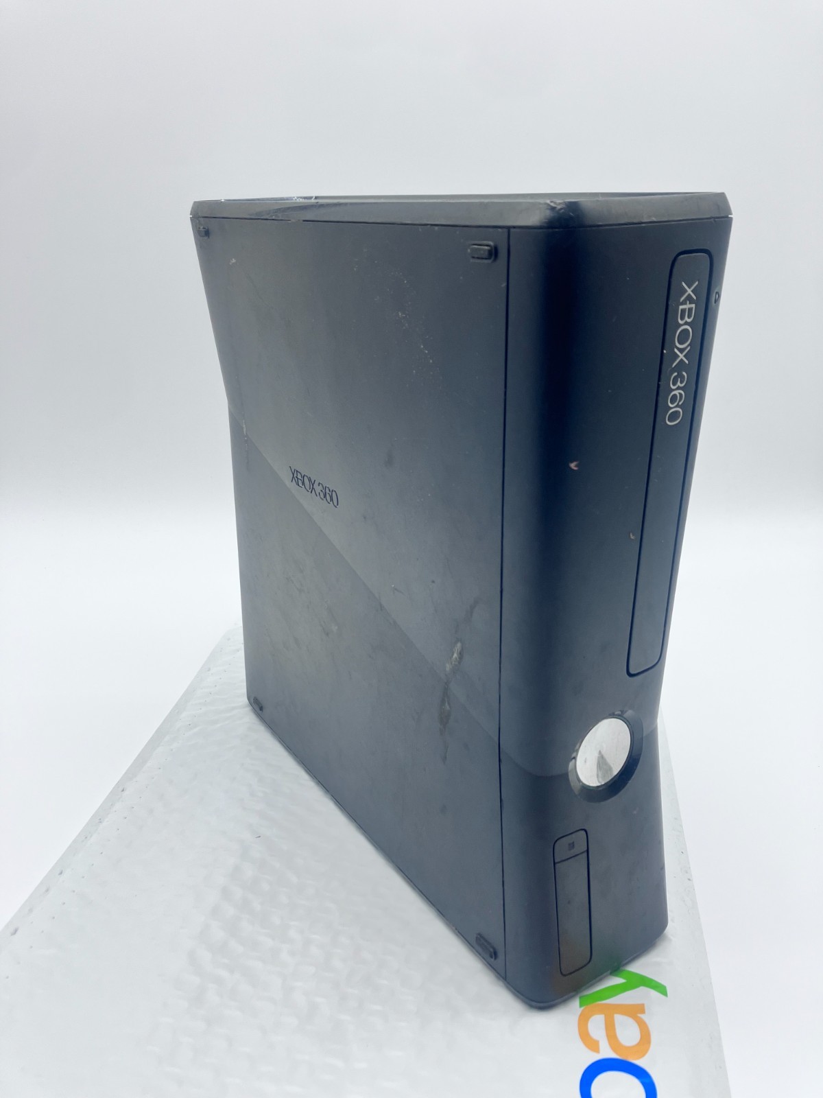 Microsoft Xbox 360 S Slim Black Console Model 1439 Tested Working 120 GB HD