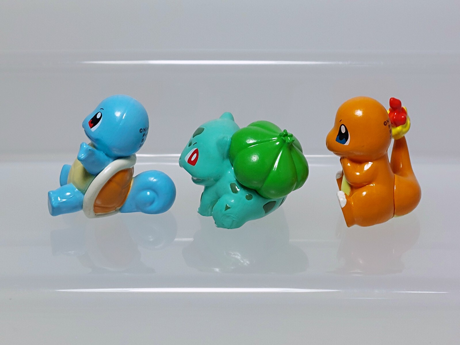 Squirtle Bulbasaur Charmander Pokemon Bikkura Tamago Figure Bandai Q04 0.9-1.2in