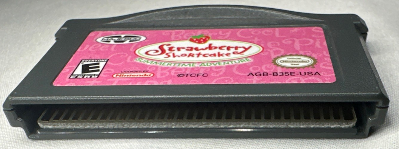 Strawberry Shortcake Summertime Adventure Nintendo Game Boy Advance GBA Tested