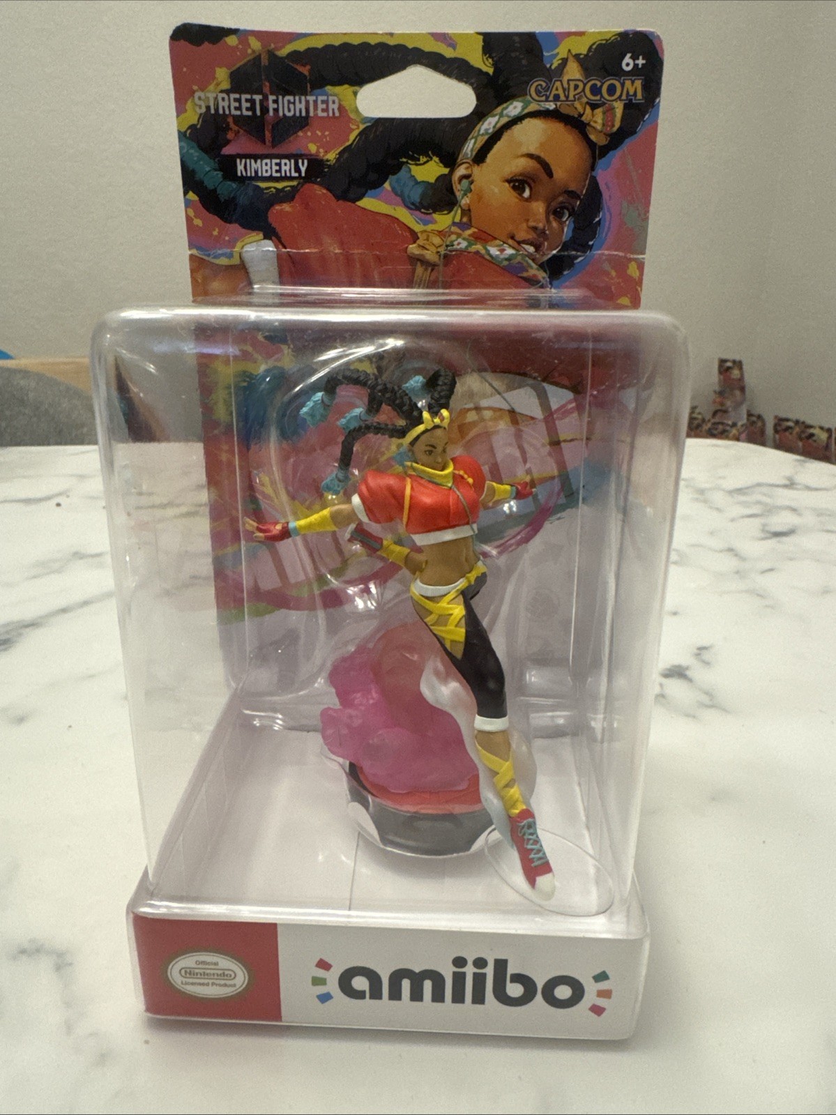 Capcom amiibo Kimberly Street Fighter 6 Street Fighter Series Figure