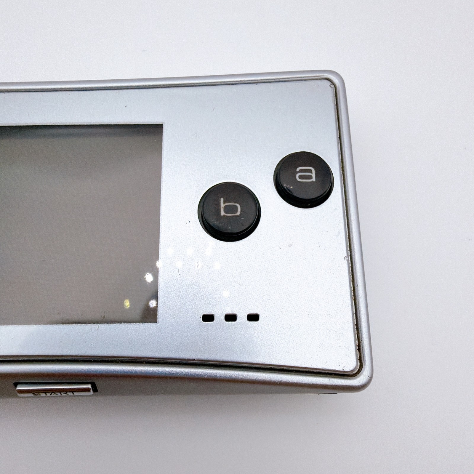 Nintendo Game Boy Micro silver Console Tested Working Japan Clean
