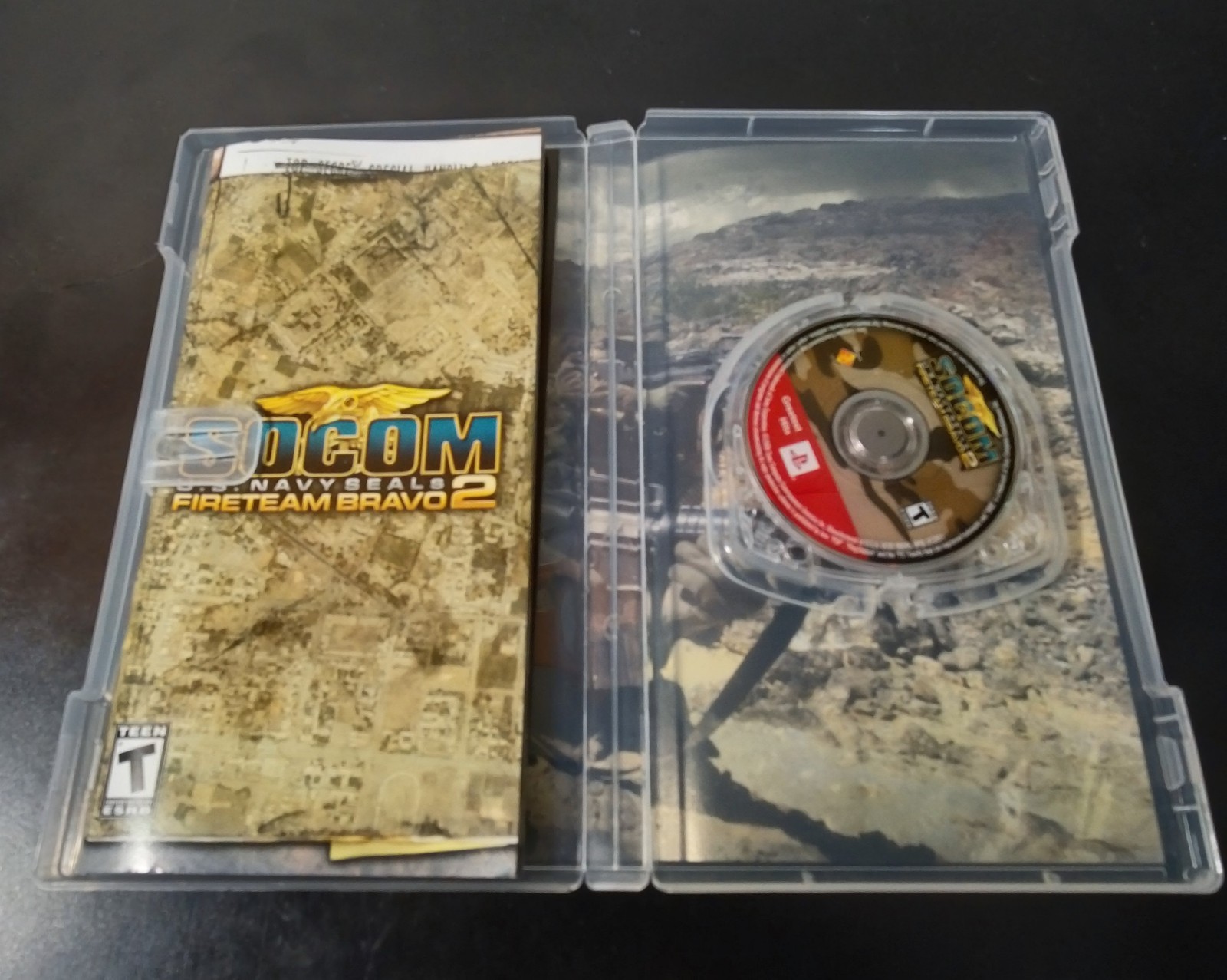 SOCOM: U.S. Navy SEALs – Fireteam Bravo 2 (PSP, 2006) CIB