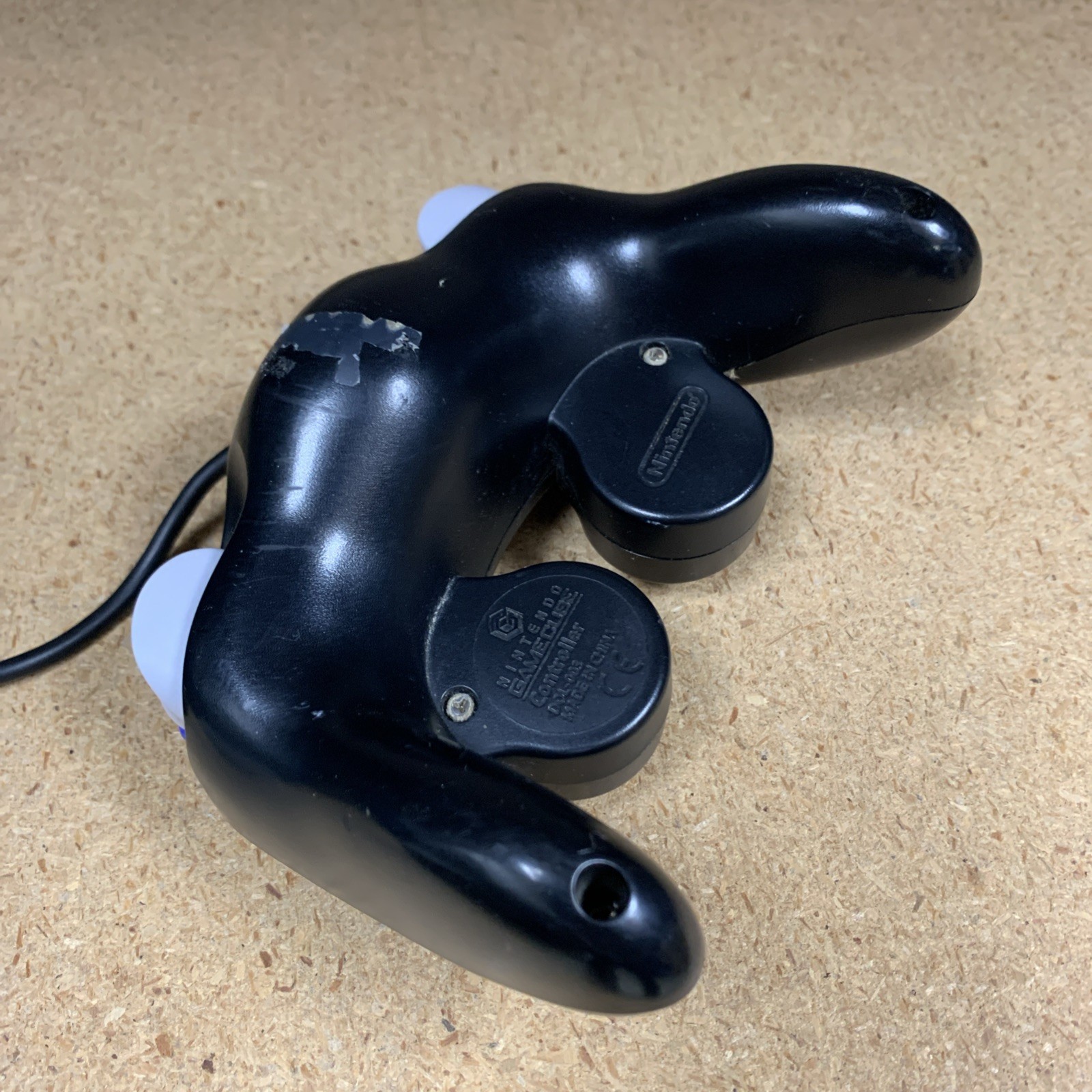 Official Nintendo GameCube Controller – Black Tested and Works as pictured w51