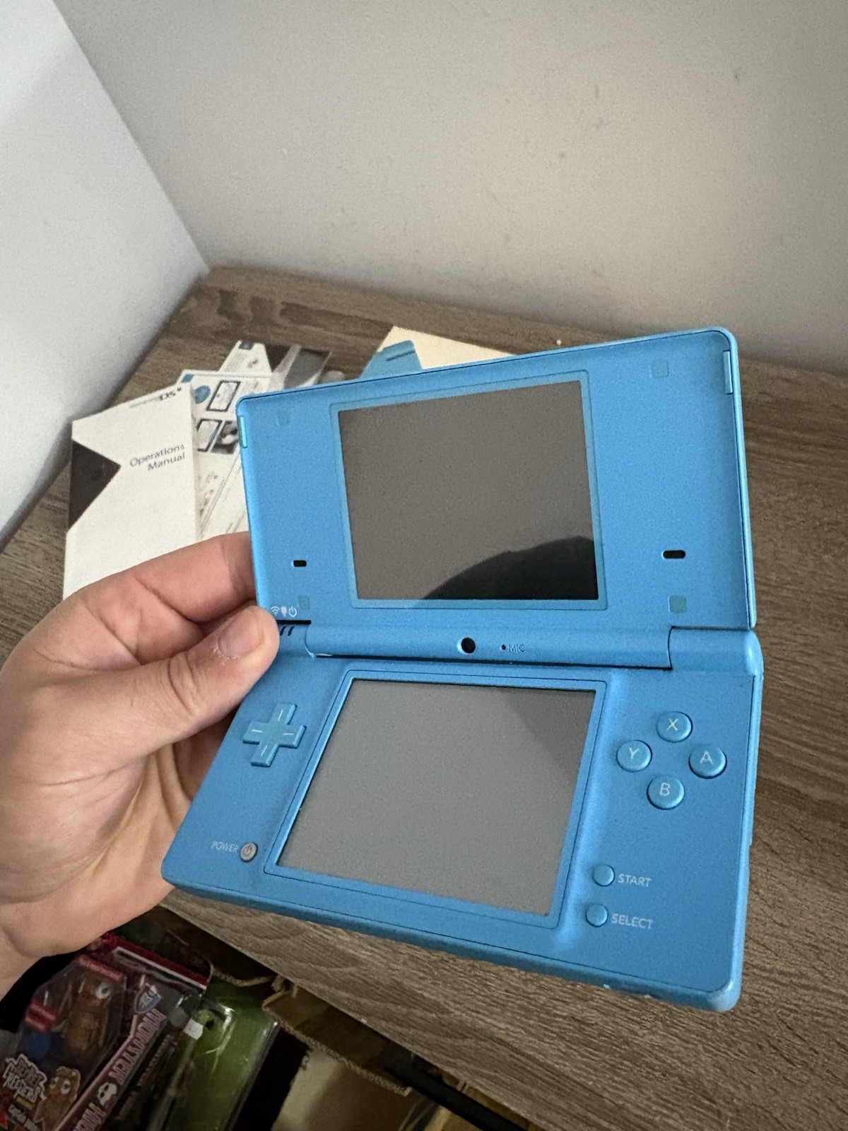 Nintendo DSi Light Blue Handheld Console Complete w/Box – Repair