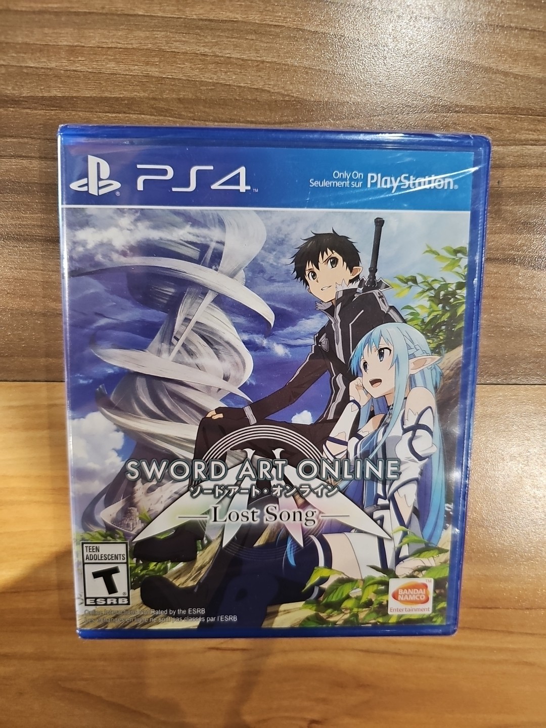 Sword Art Online: Lost Song PS4 Sony PlayStation 4, 2015 Brand New / Sealed