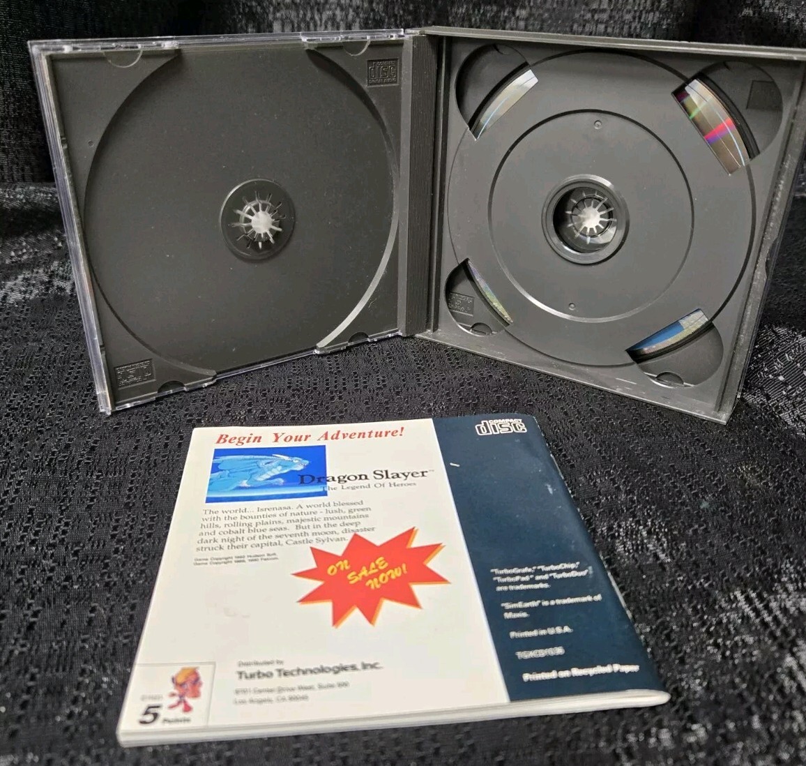 SimEarth: The Living Planet 1993 TurboGrafx CD Super CD TurboDuo