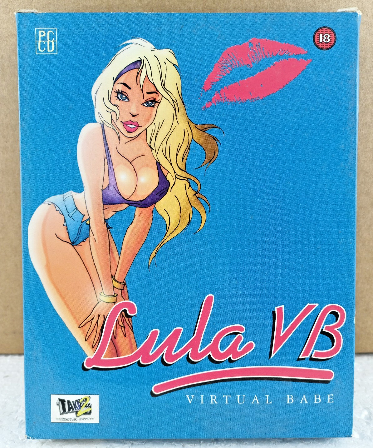 Lula VB Virtual Babe PC CD-ROM Take 2 Interactive Big Box Retro Game NEW NOS