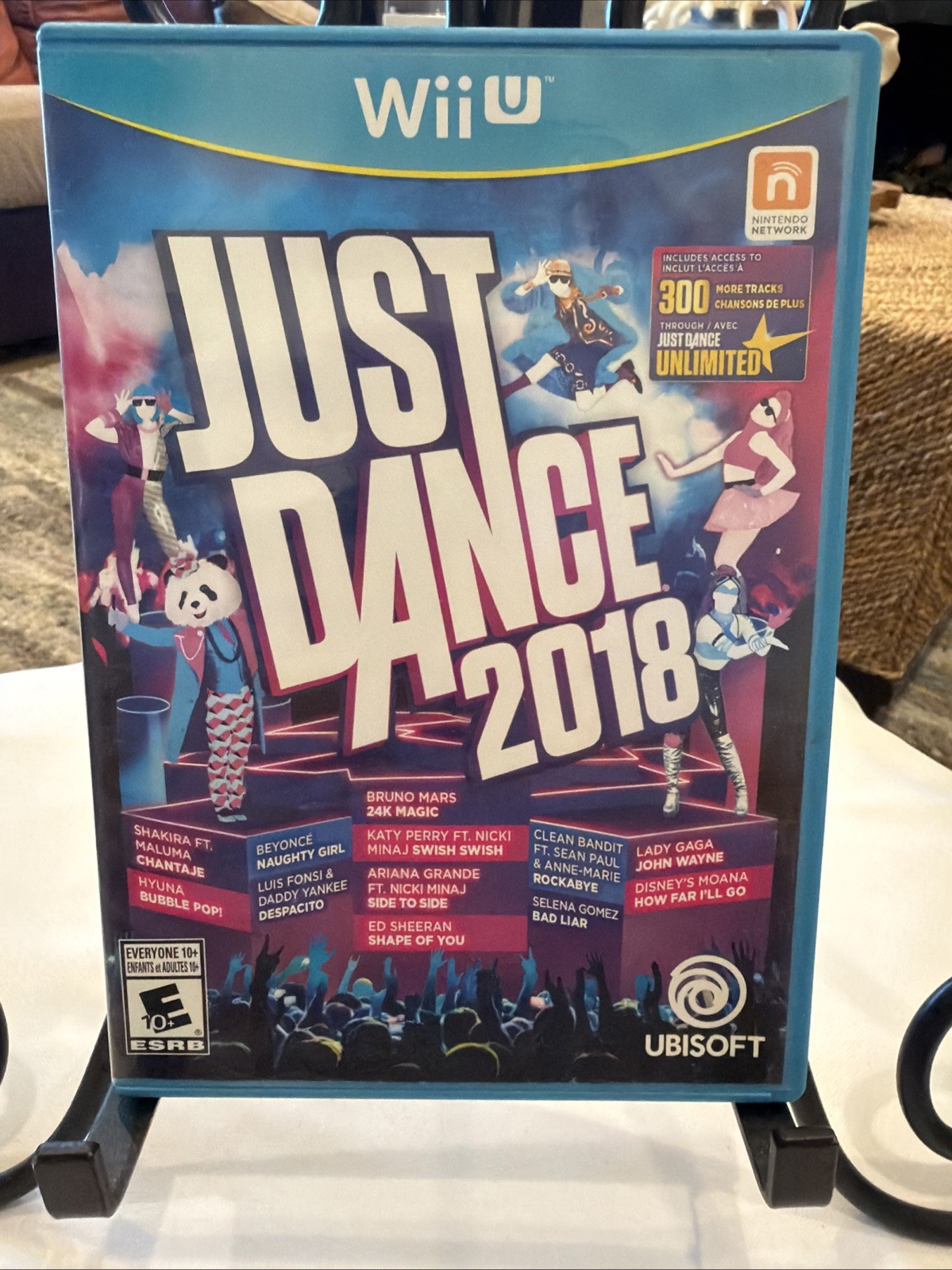 Just Dance 2018 (Nintendo Wii U) CIB! W/ Inserts! Works Great! Fun Game!