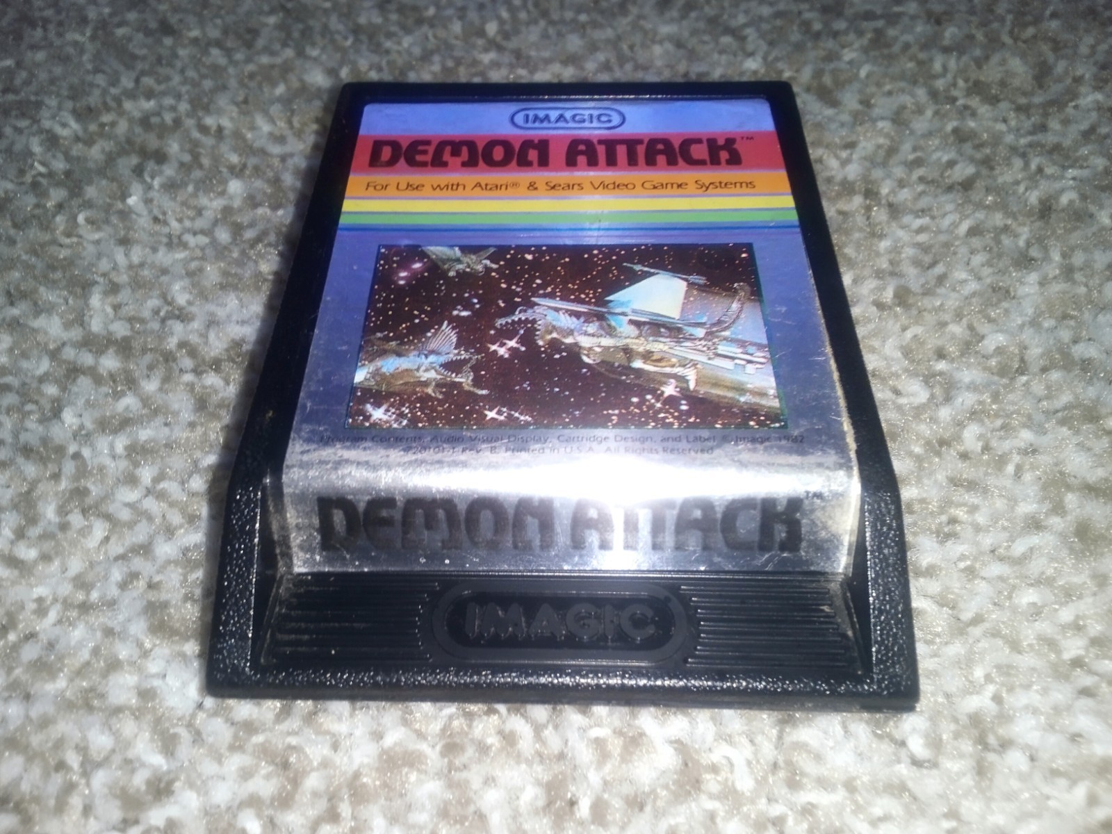 Atari 2600 IMAGIC Games Lot of 7 All Tested and Working See Pics