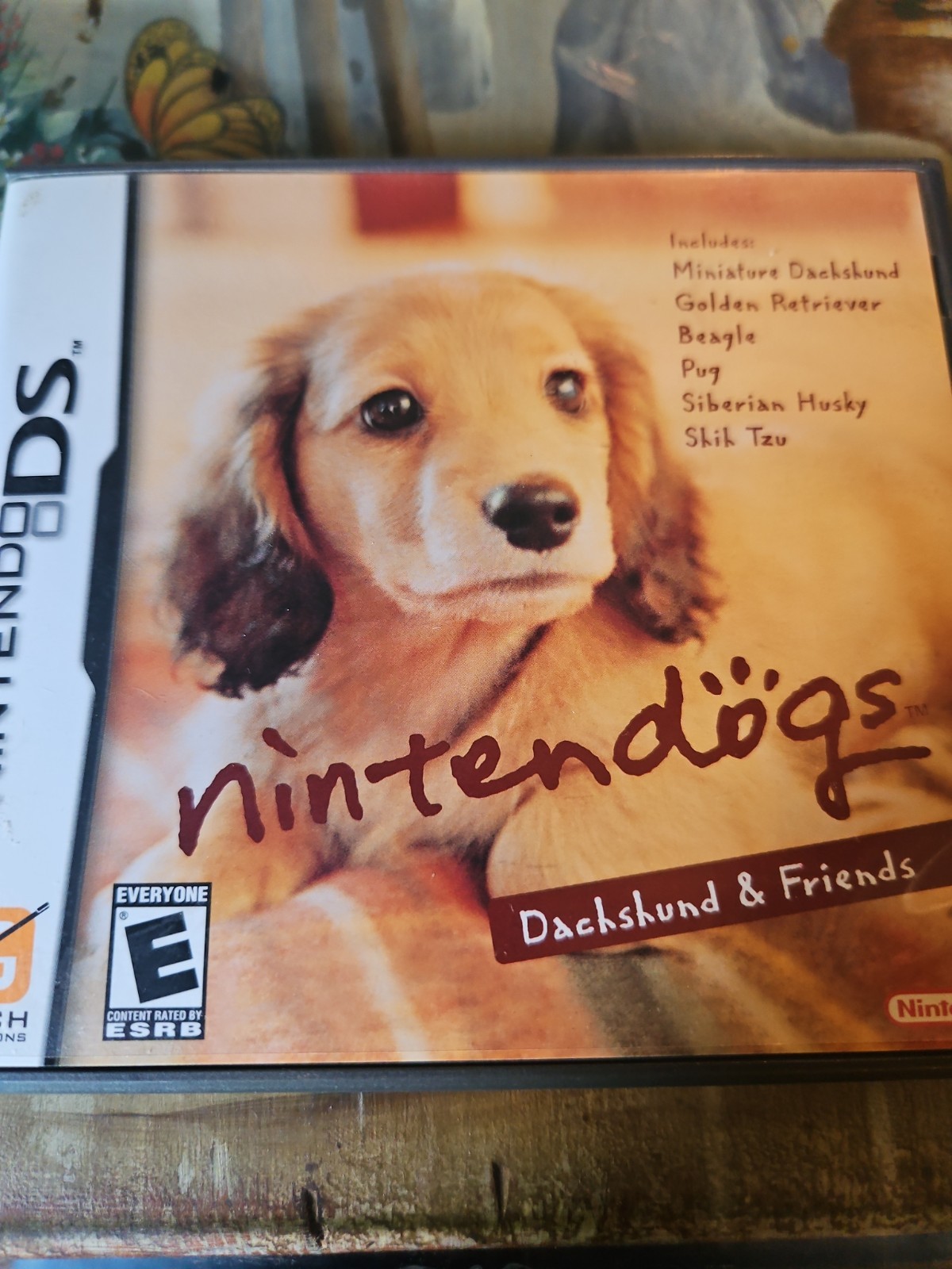 Nintendogs: Dachshund & Friends (Nintendo DS, 2005) -Case & Manual Only
