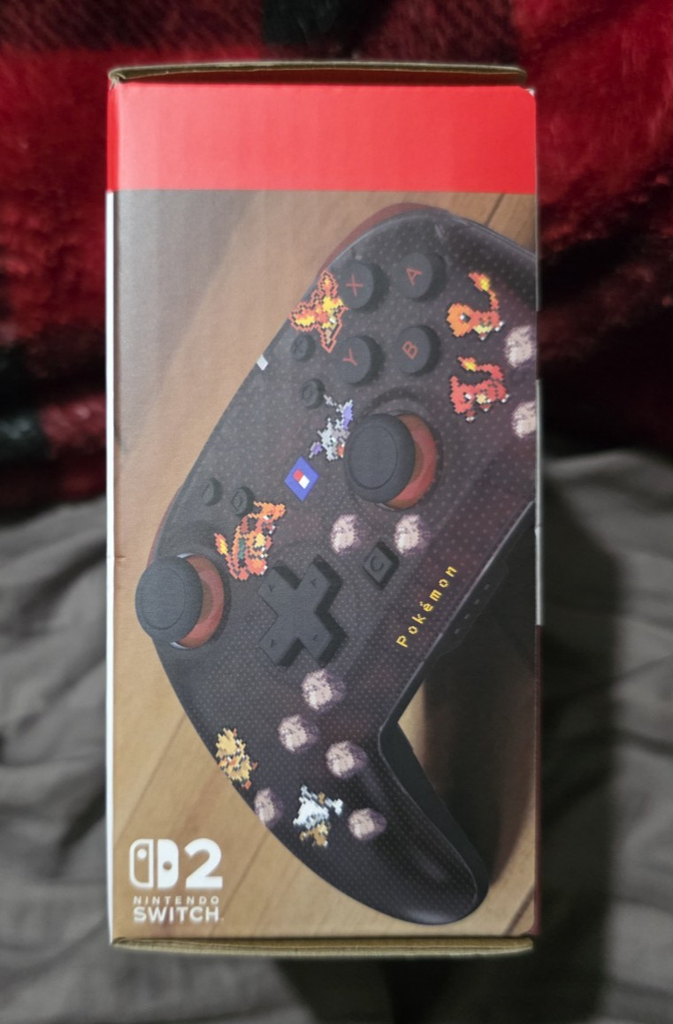 2026 HORI Wireless HORIPAD Turbo (Pokemon Red Themed) for Nintendo Switch 2