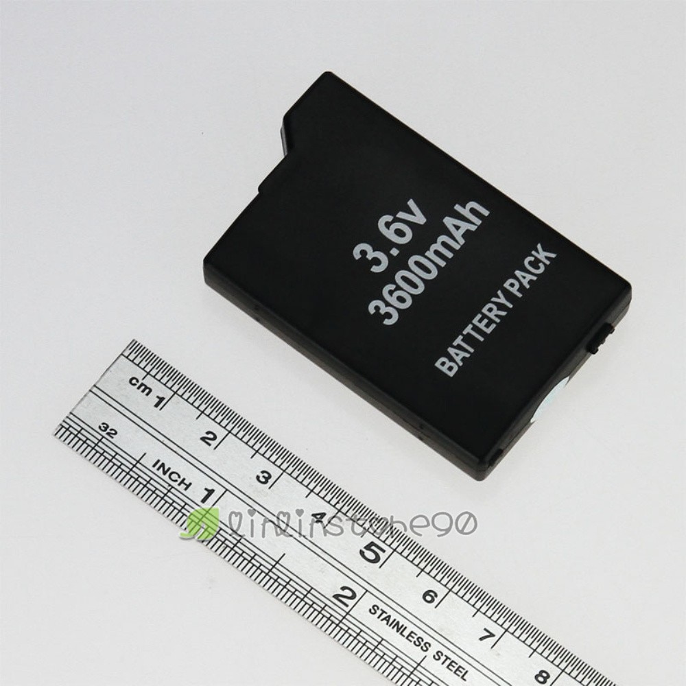 1~2Pcs 3600mAh Rechargeable Battery for Game PSP Slim 2000/2001/3000/3001/3003