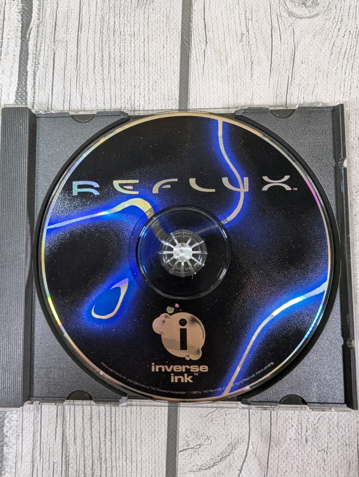 Reflux Issue.01 The Becoming (1995 PC Inverse Ink Video Game) Graphic Novel