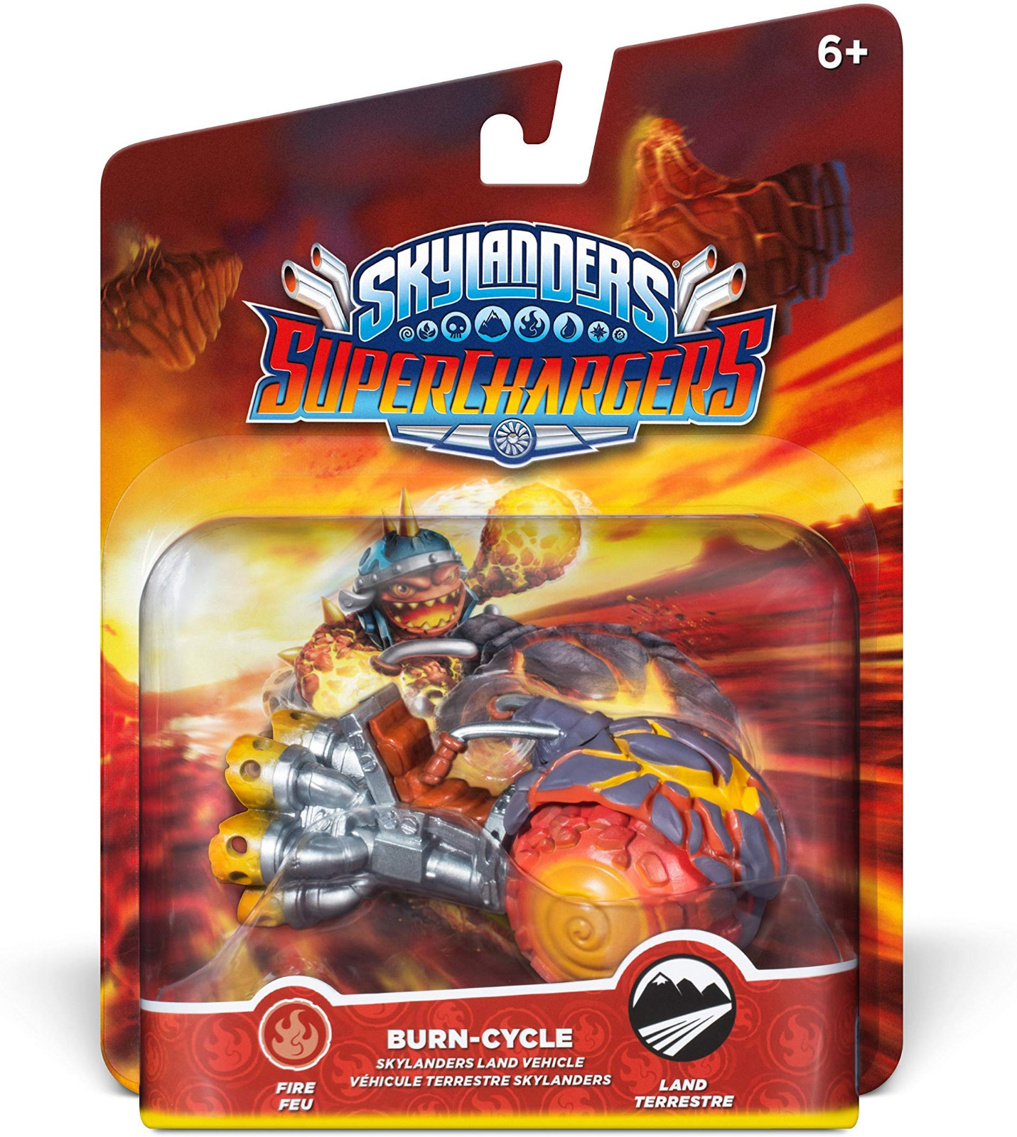 Skylanders SuperChargers: Vehicle Burn Cycle Character Pack (2015) Brand New