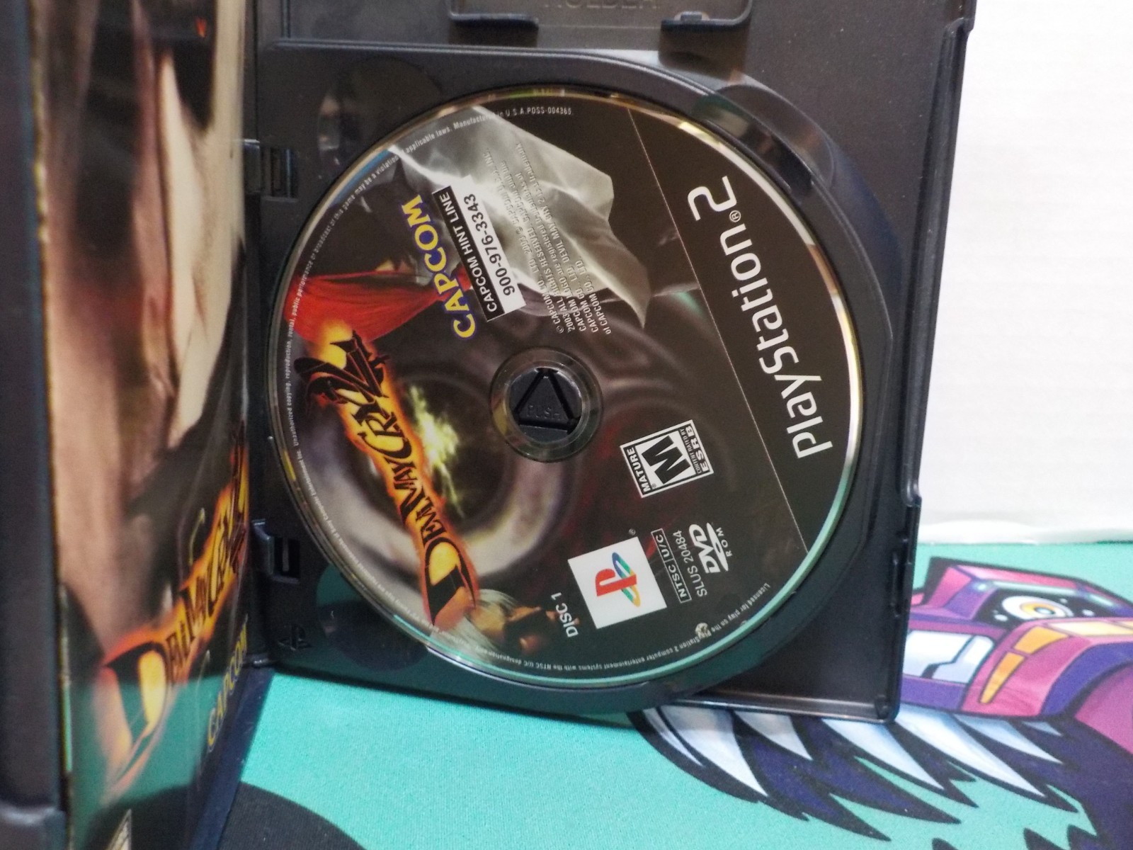 N A1001 Devil May Cry 1 & 2 (Sony PlayStation 2, PS2) CIB