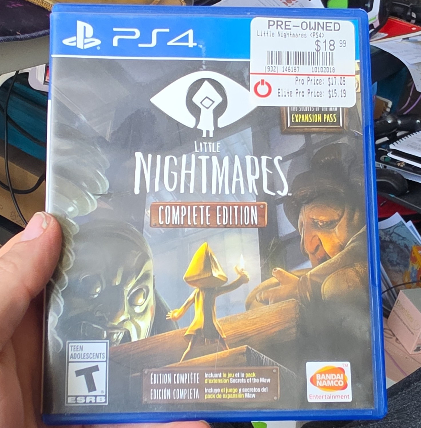 Little Nightmares: Complete Edition – PS4 Horror Action w/ Manual