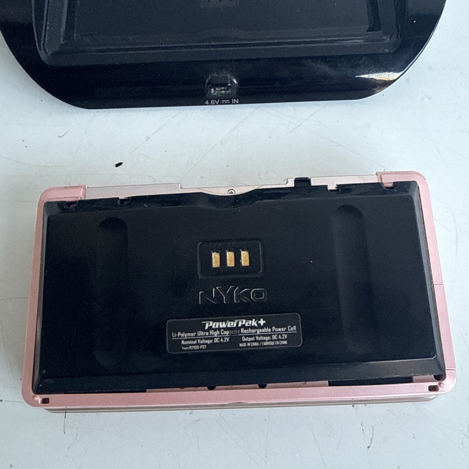 Nintendo 3DS Pearl Pink Handheld System Tested Working No Games No Charger READ