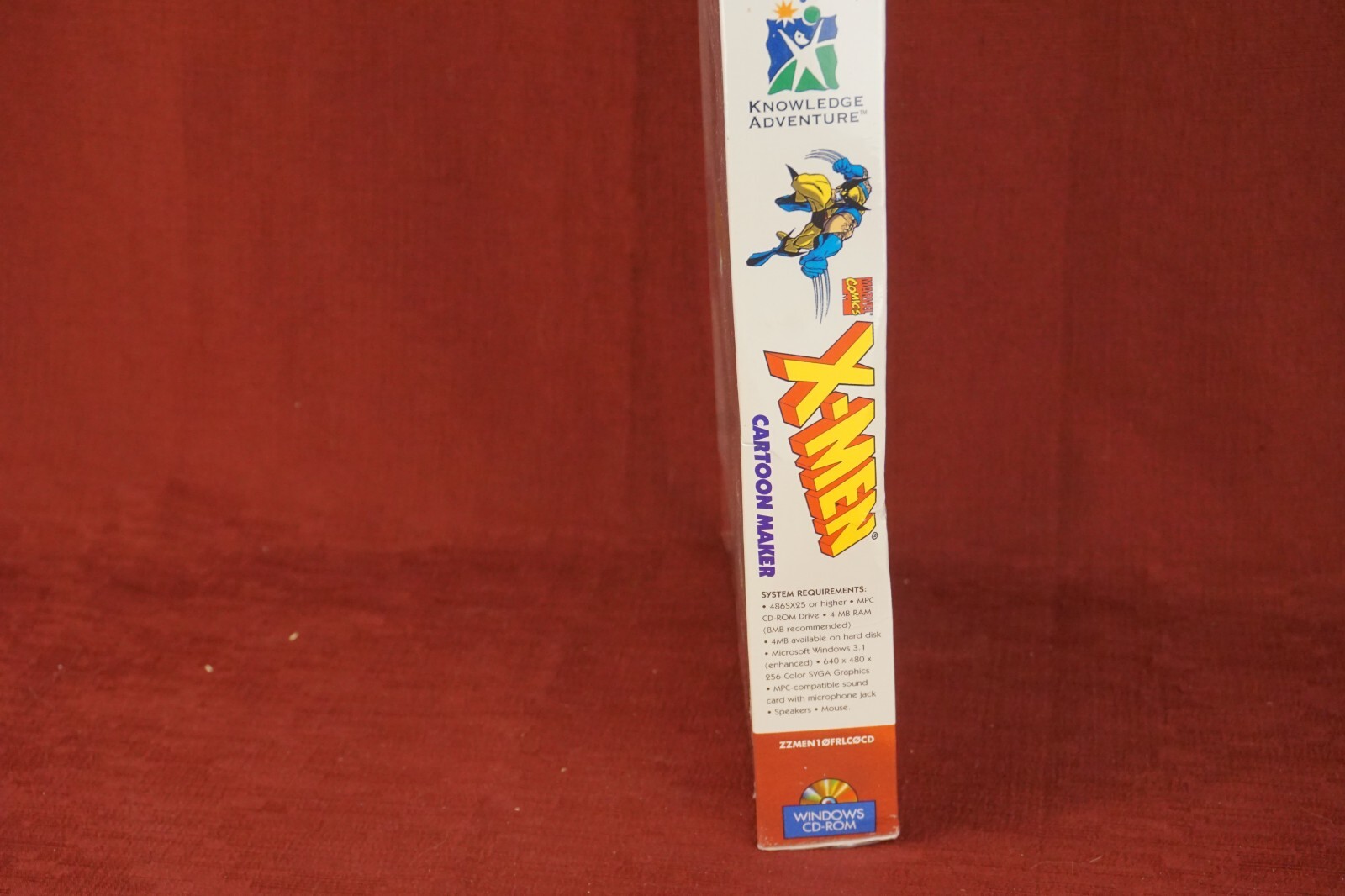 Marvel comincs X-Men Cartoon Maker (PC game, 1996) WINDOWS CD-ROM Vintage
