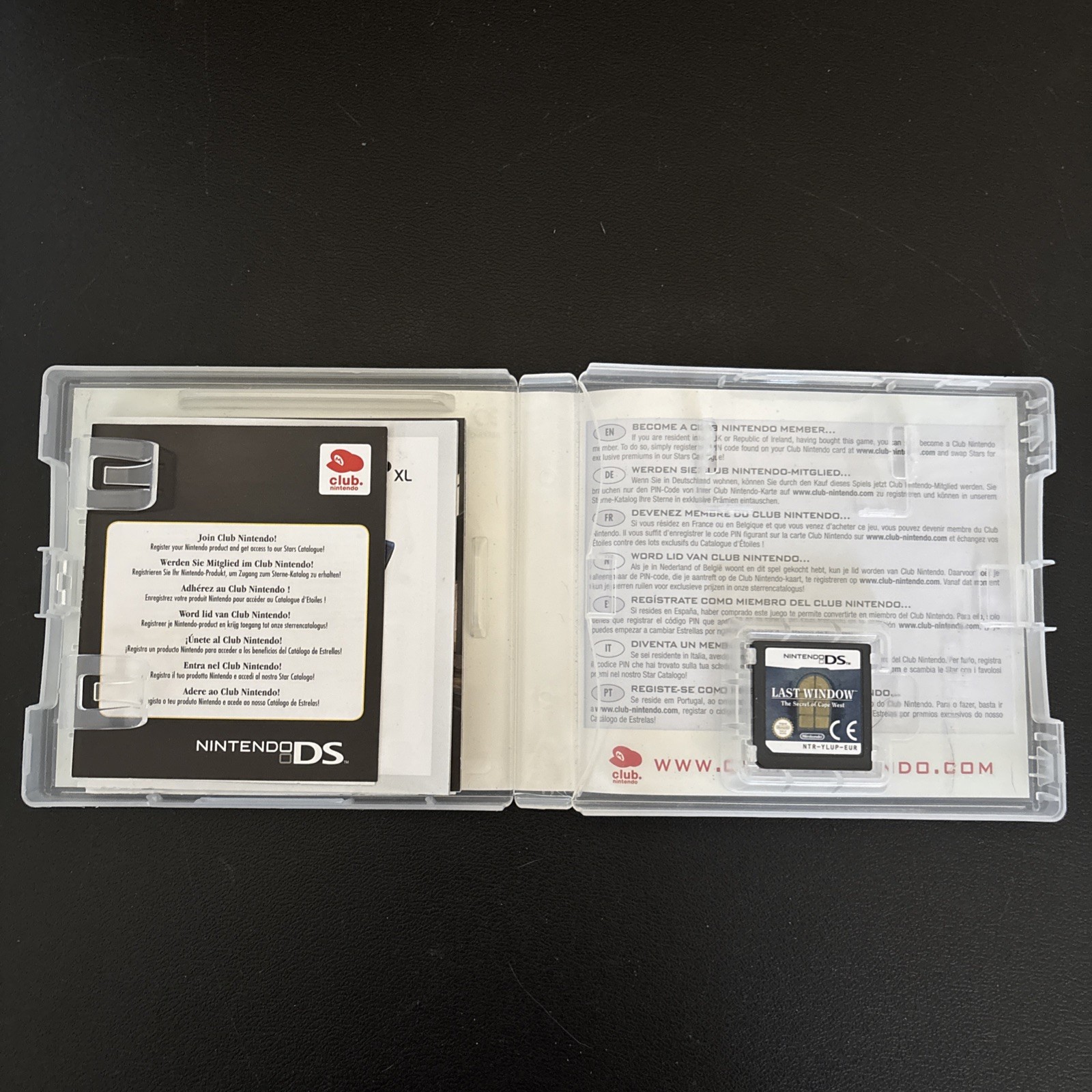 The Last Window: The Secret of Cape West – NintendoDS English, Region-Free