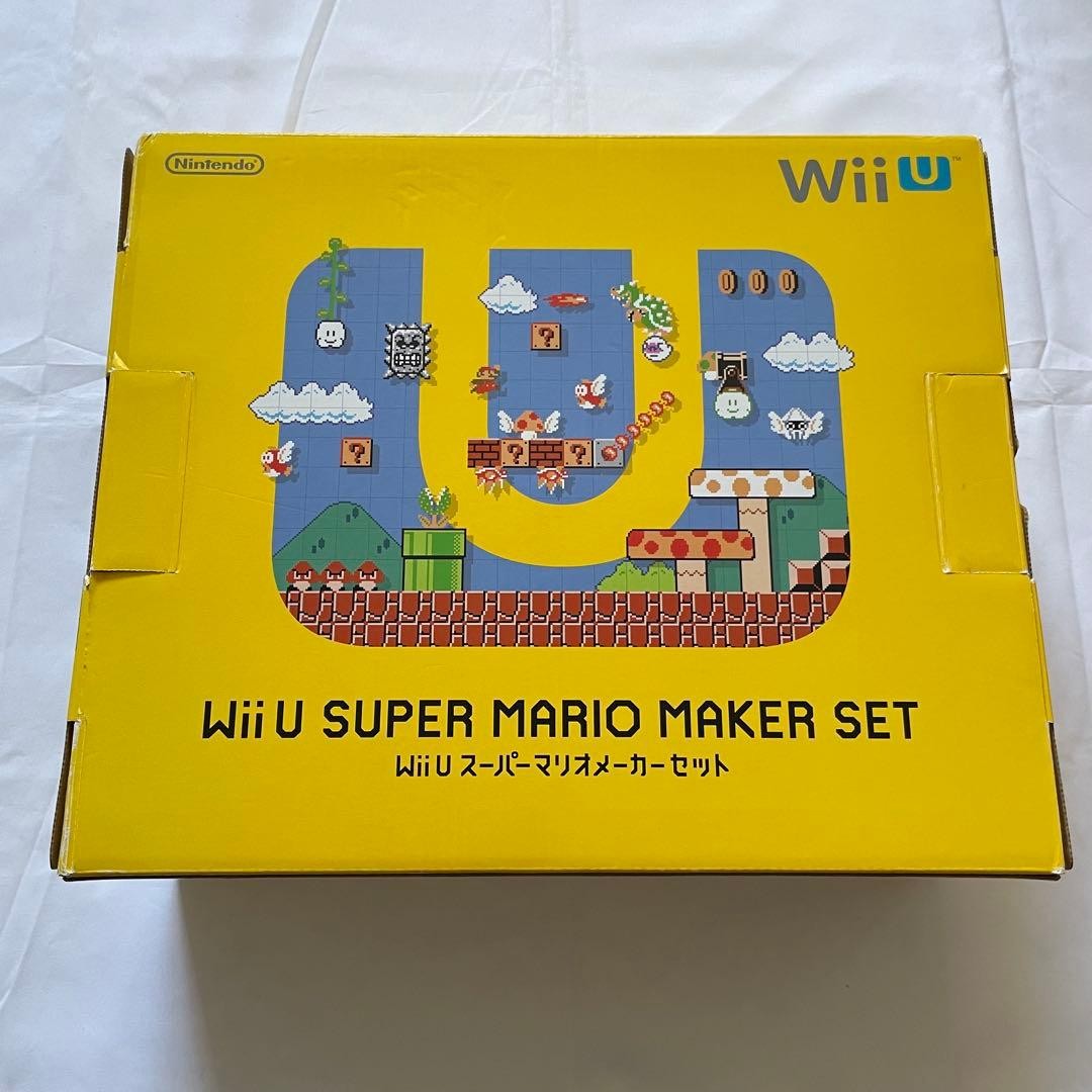 Nintendo Wii U Super Mario Maker Set 32GB with Box Japanese version