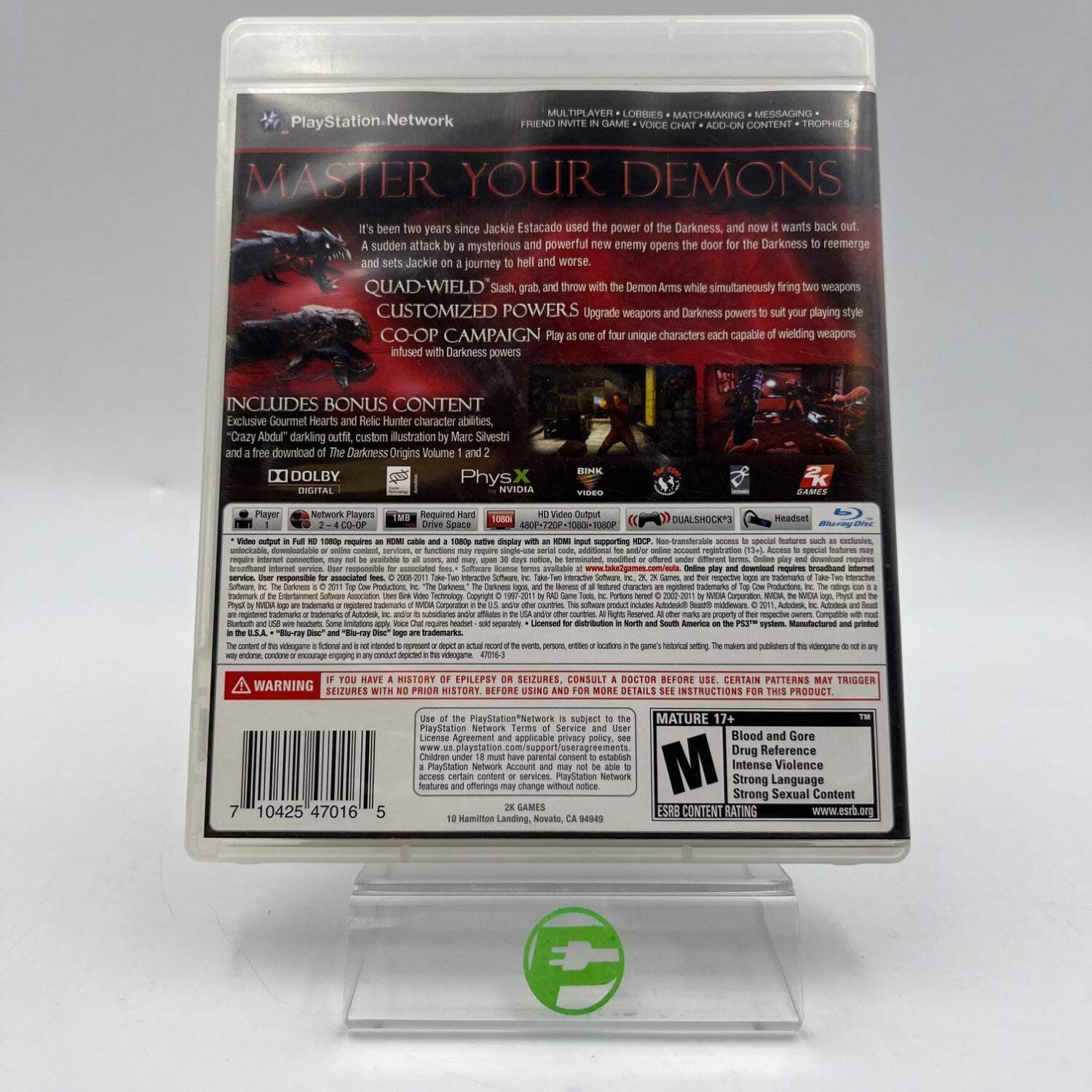 The Darkness II (Playstation 3)