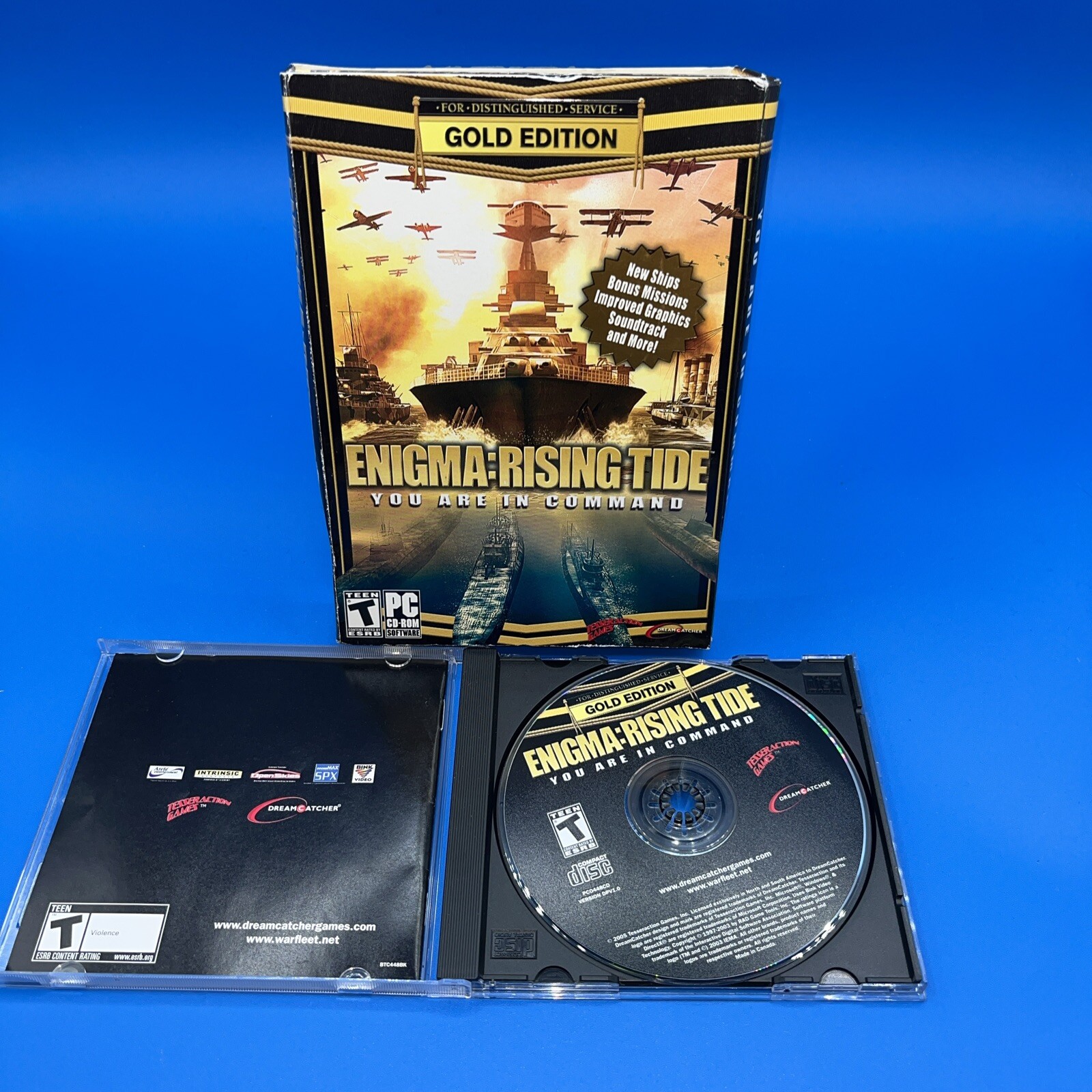 Enigma: Rising Tide GOLD Rare With Box
