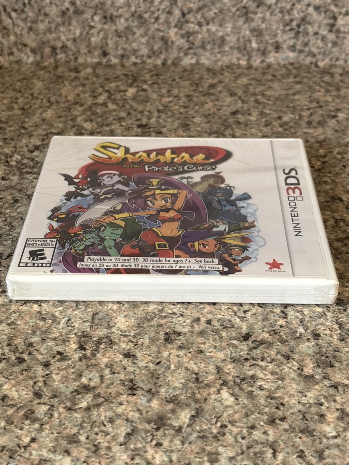 SHANTAE AND THE PIRATE’S CURSE (Nintendo 3DS, 2016) *BRAND NEW / FACTORY SEALED*