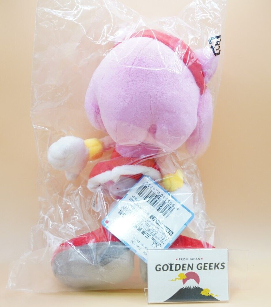 SEGA SANEI Amy Rose Emy Plush Doll SONIC THE HEDGEHOG ALL STAR COLLECTION
