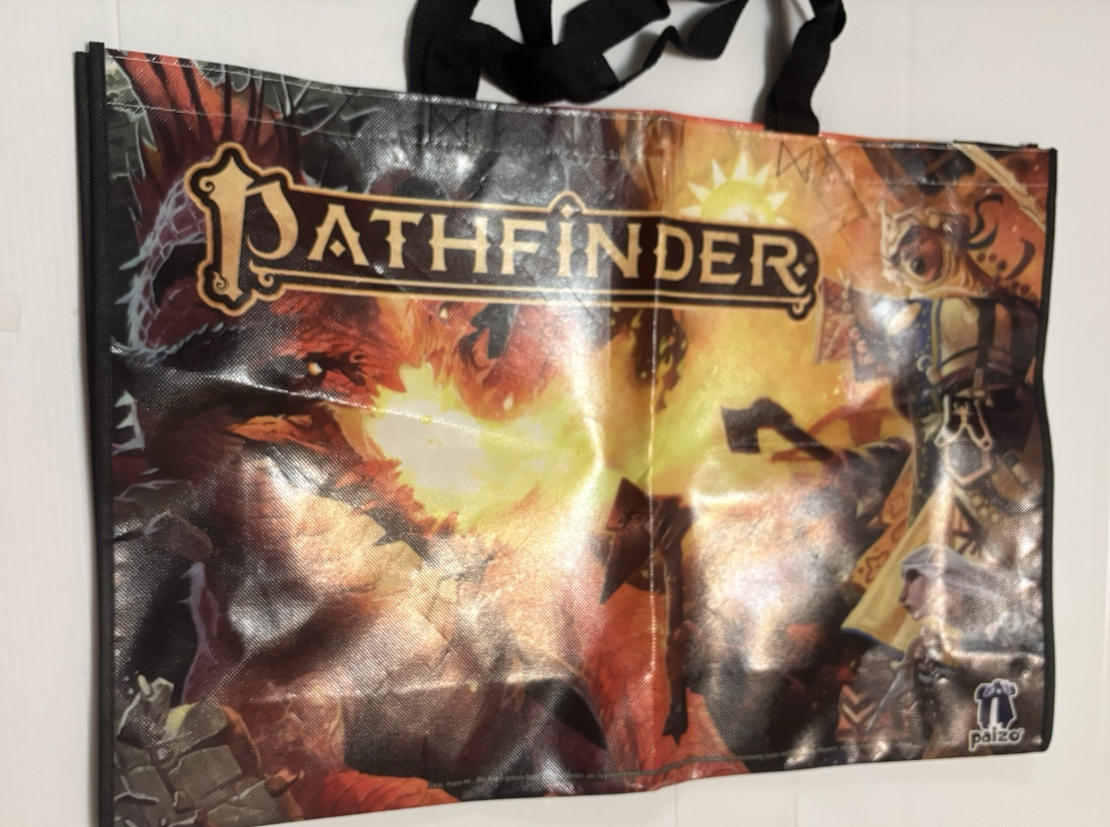Terror Below Pathfinder 2019 Tote Bag Renegade Game Studios Paizo 24”x16” Rare