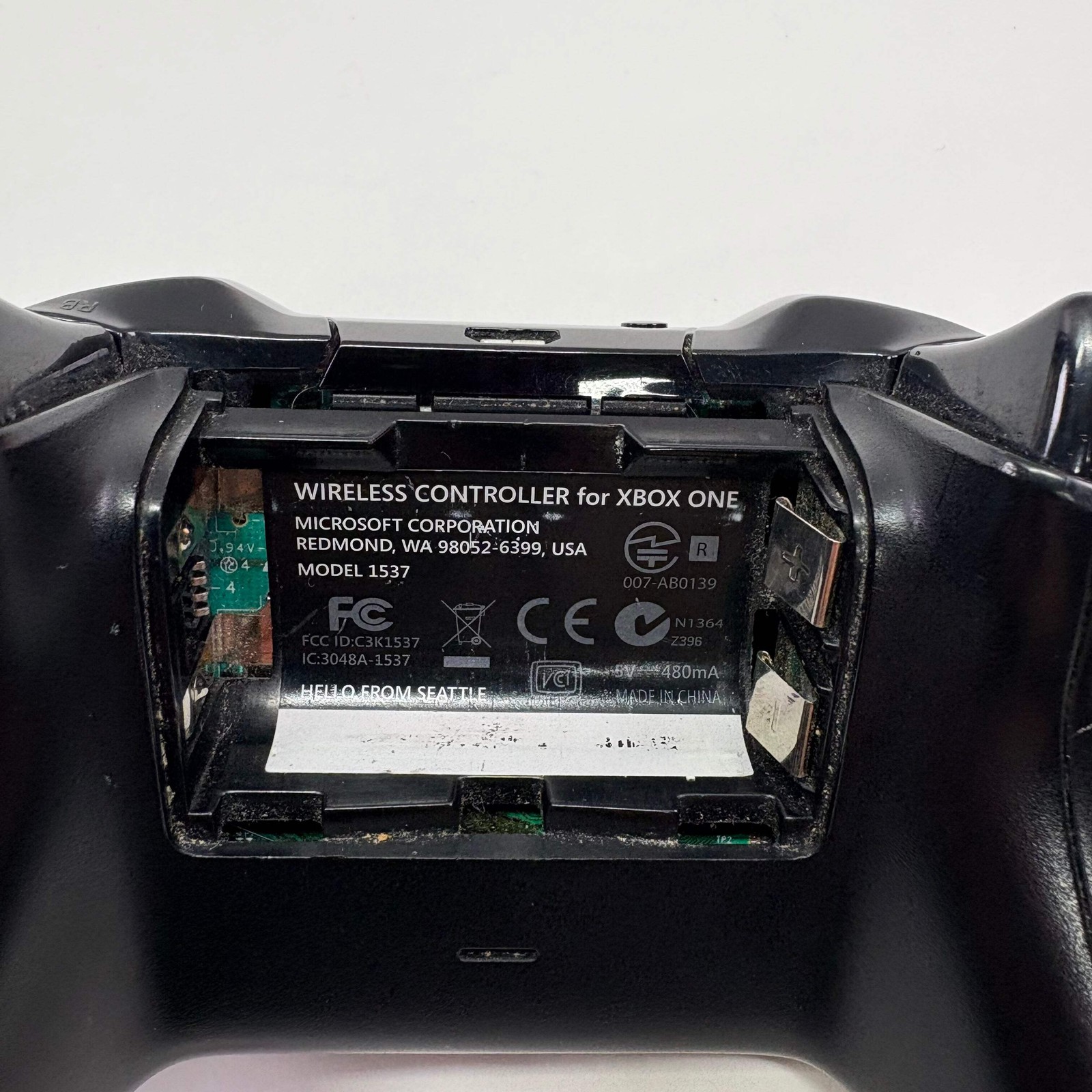 Microsoft Xbox One Wireless Controller Black 1537/M1142084-007