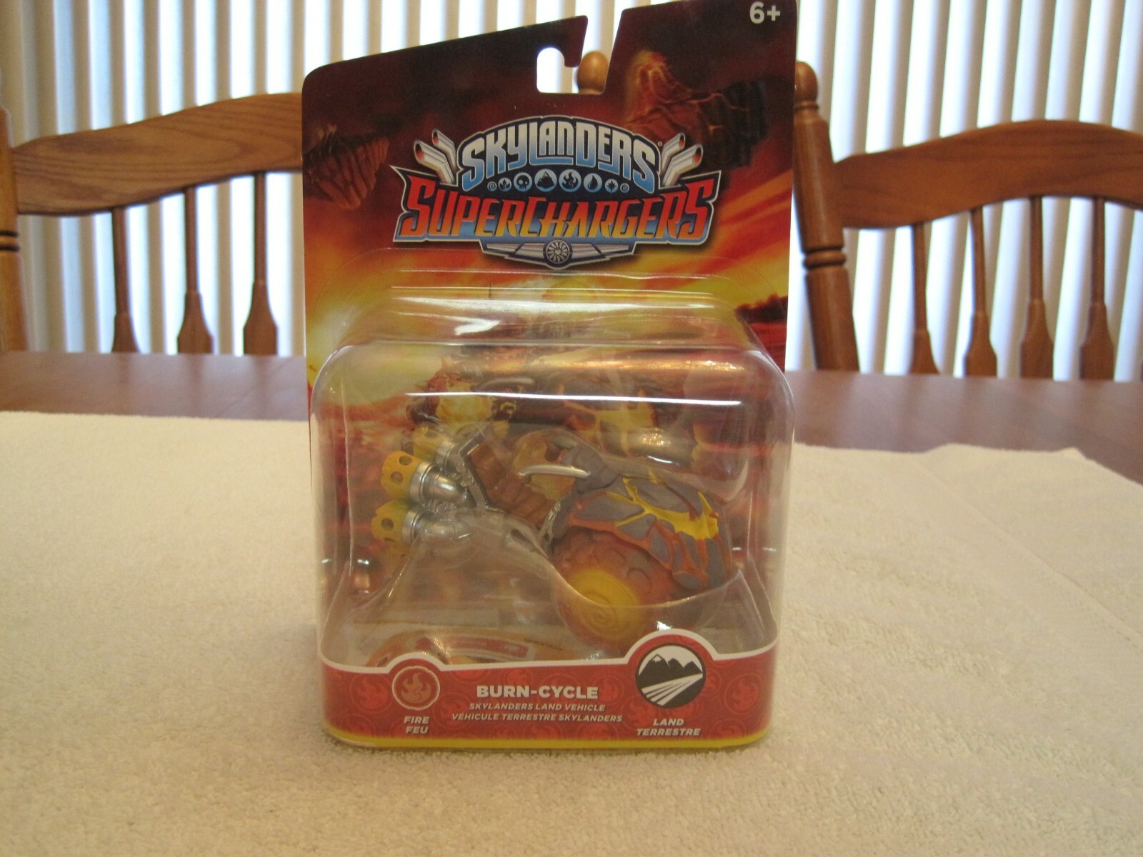 2015 SKYLANDERS SUPERCHARGERS BURN -CYCLE SKYLANDERS LAND VEHICLE–NEW