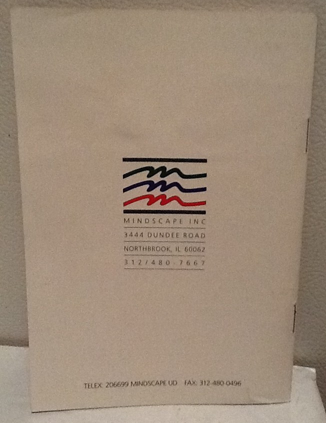 C64 Mindscape Catalog of Software Games Productivity Utility 8Bit 16bit 1980’s