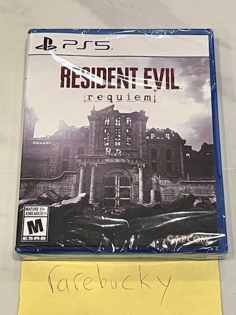 Resident Evil Requiem (PS5 Playstation 5) NEW SEALED, SOLD OUT, RARE!